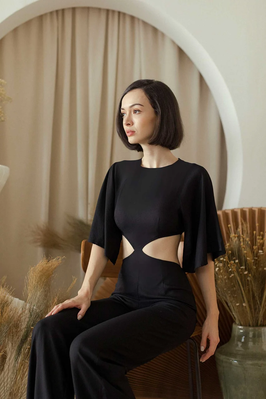 Derizath Jumpsuit (Black) - Image 5