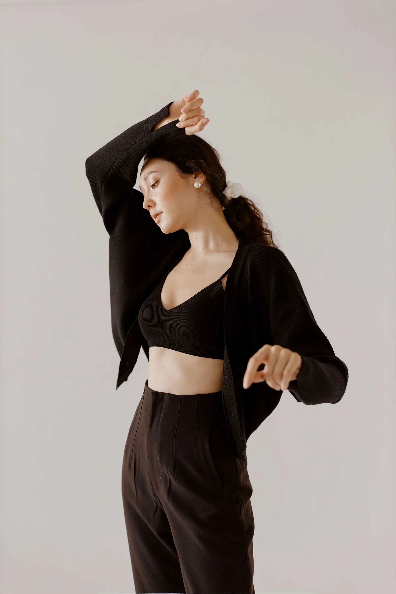 Doalvy Sweater Set (Black) - Image 6