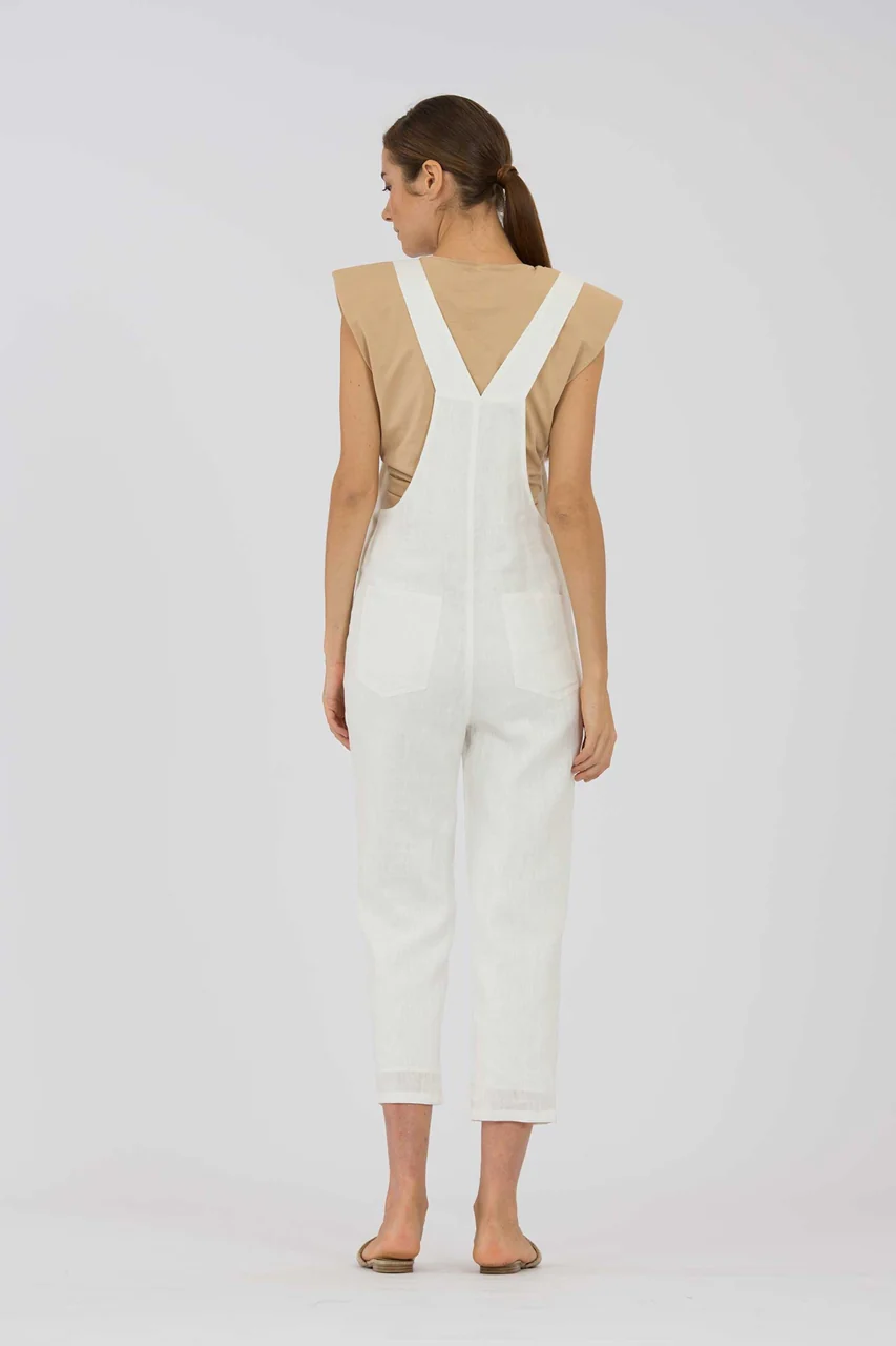 Durece Jumpsuit (White) - Image 3