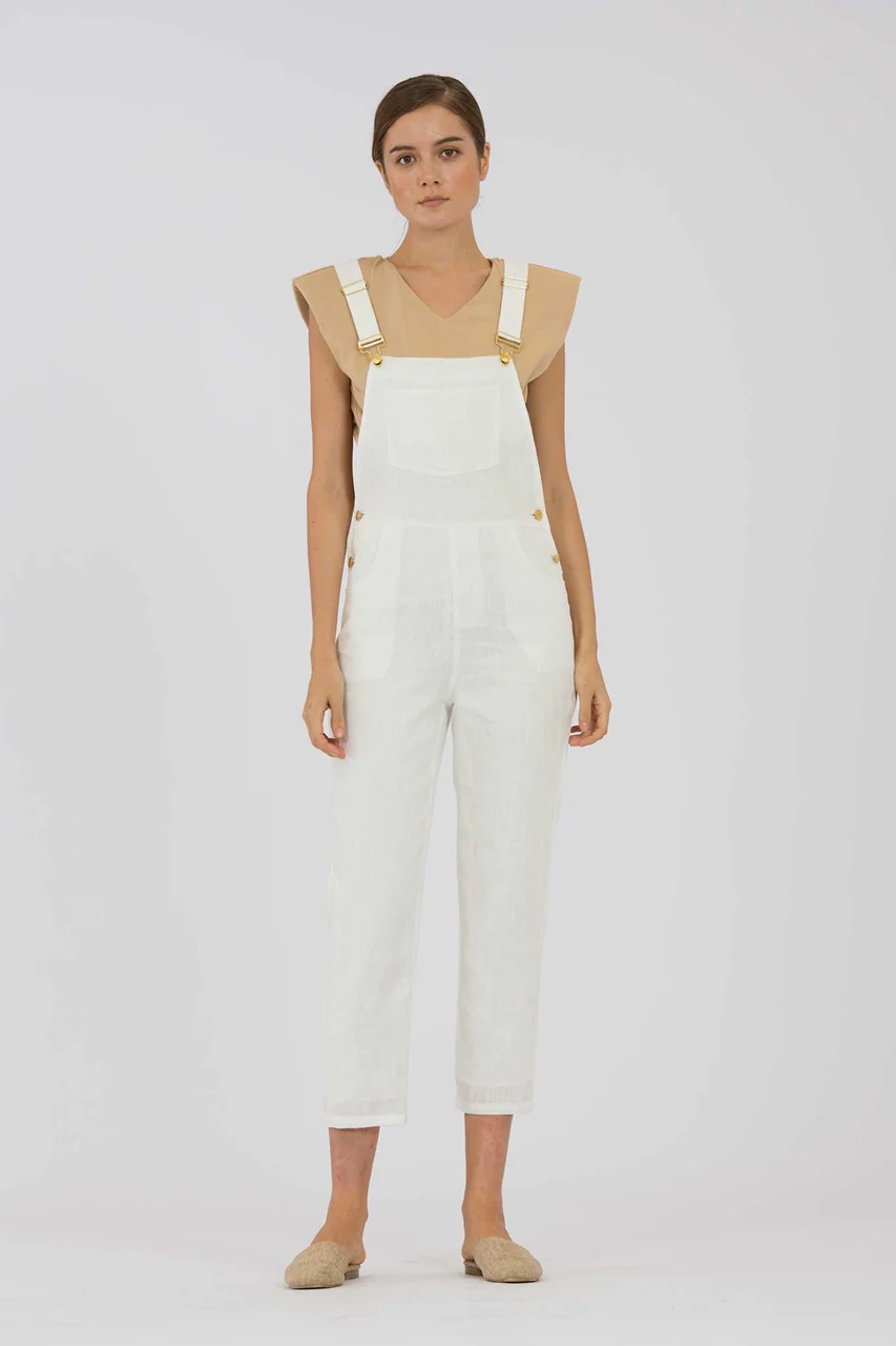 Durece Jumpsuit (White) - Image 4
