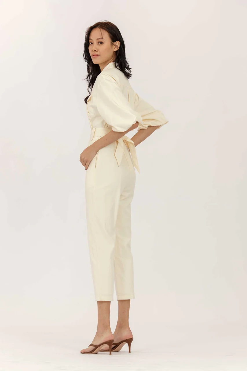 Dovureze Jumpsuit (Cream) - Image 3