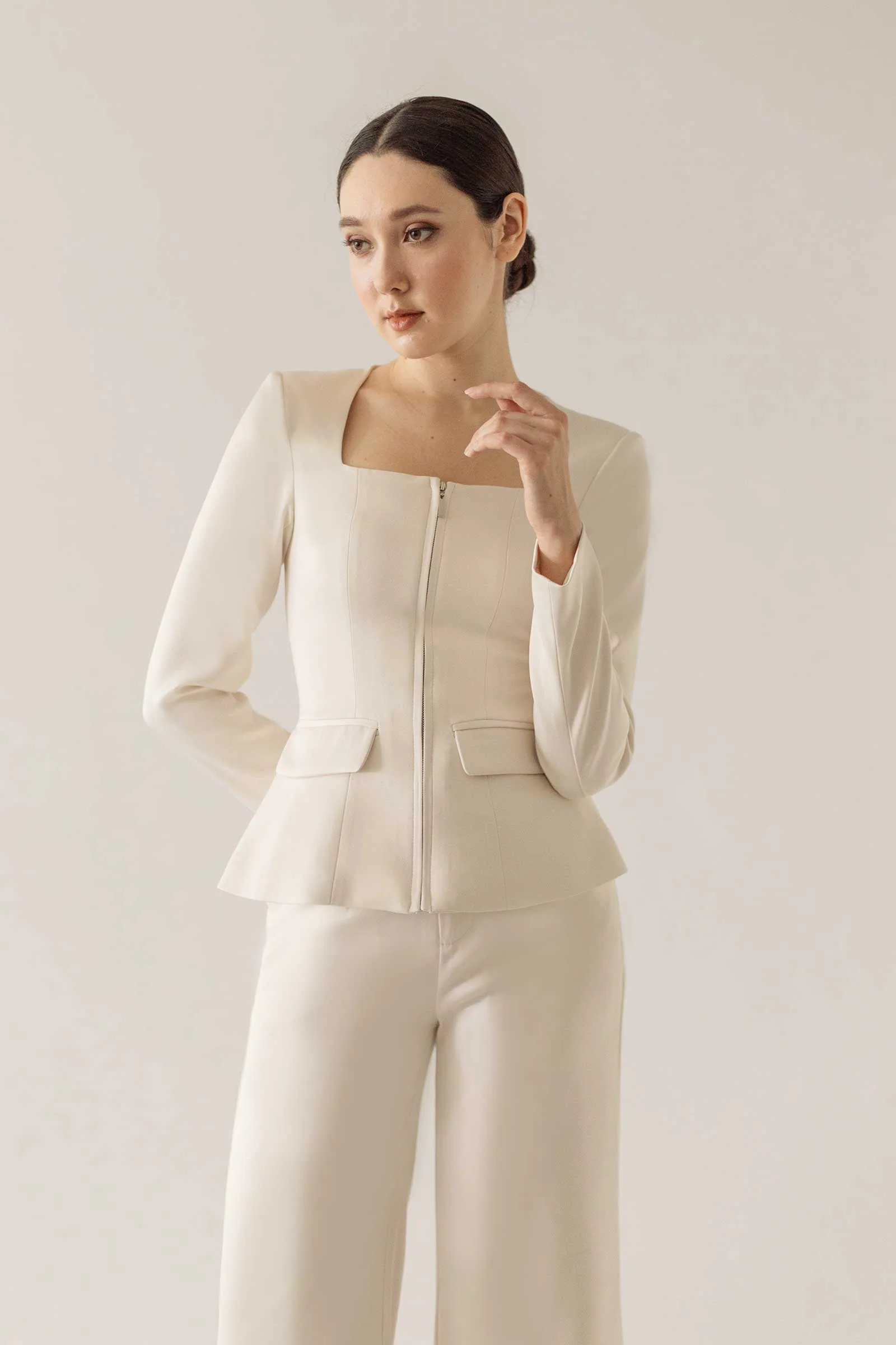 Empower Blazer (Cream) - Image 5