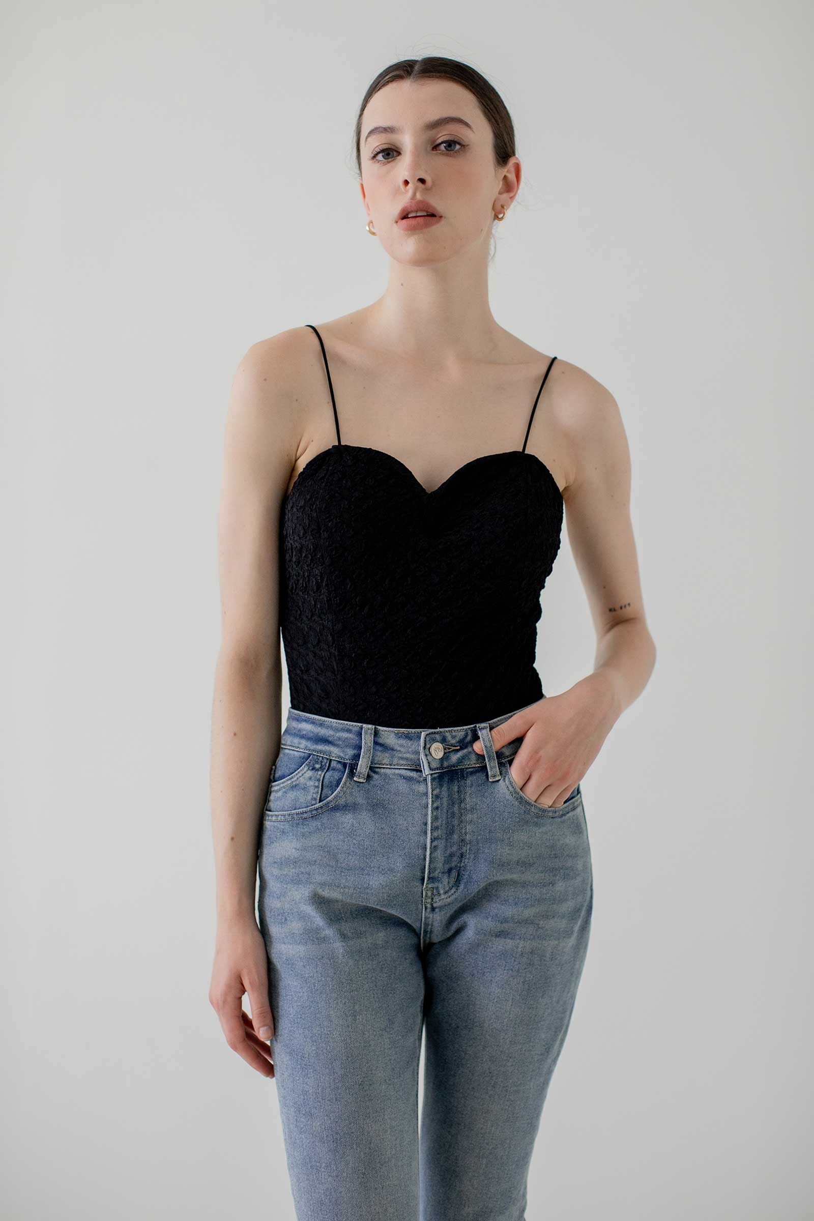 Jasmine Bodysuit (Black) - Image 6