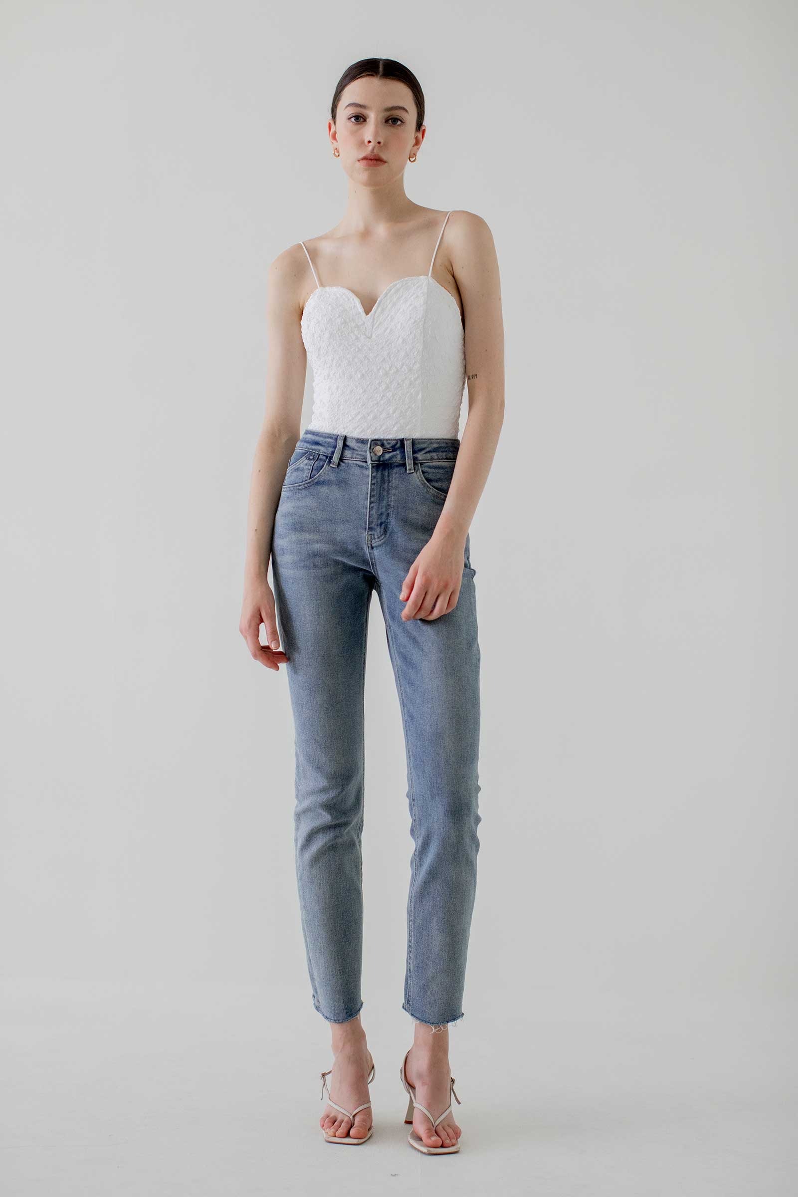 Jasmine Bodysuit (White) - Image 3
