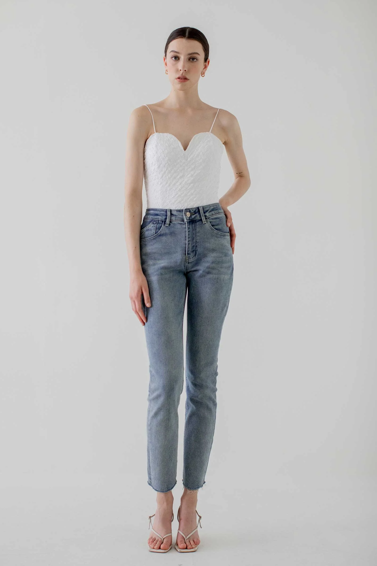 Jasmine Bodysuit (White) - Image 4