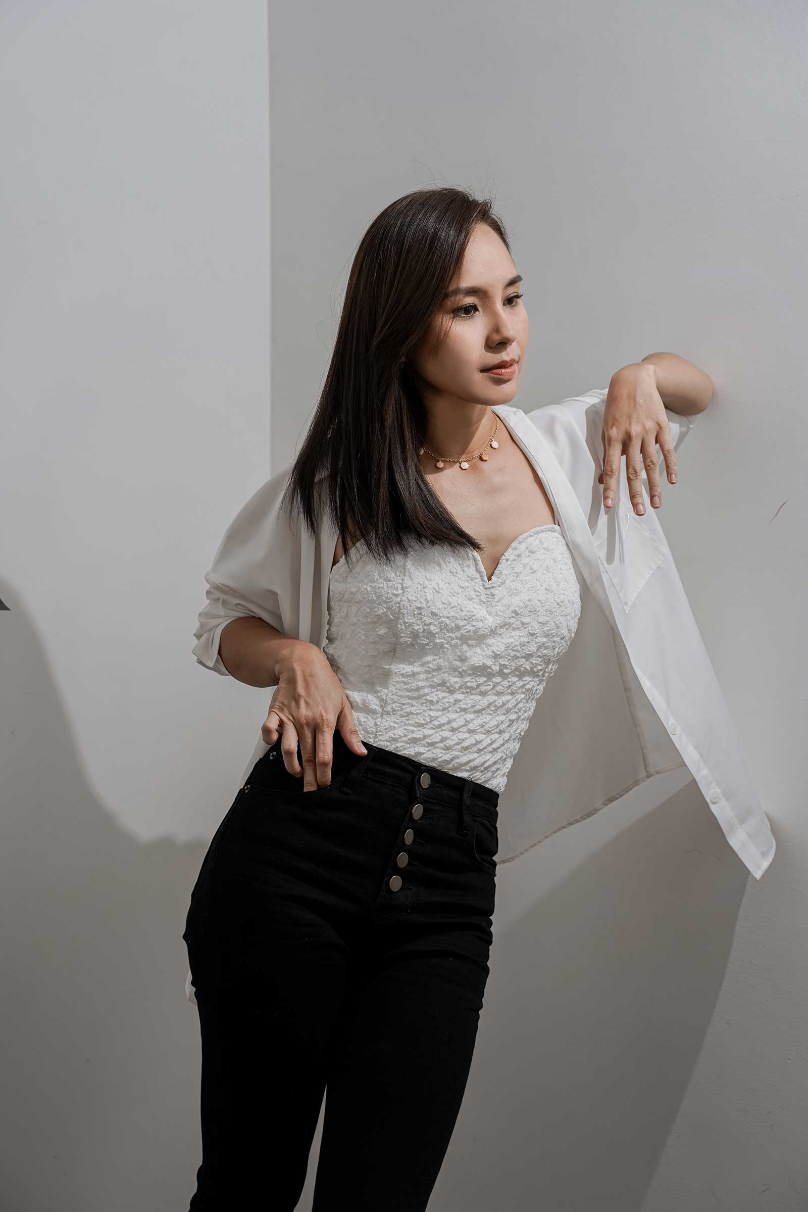 Jasmine Bodysuit (White) - Image 7