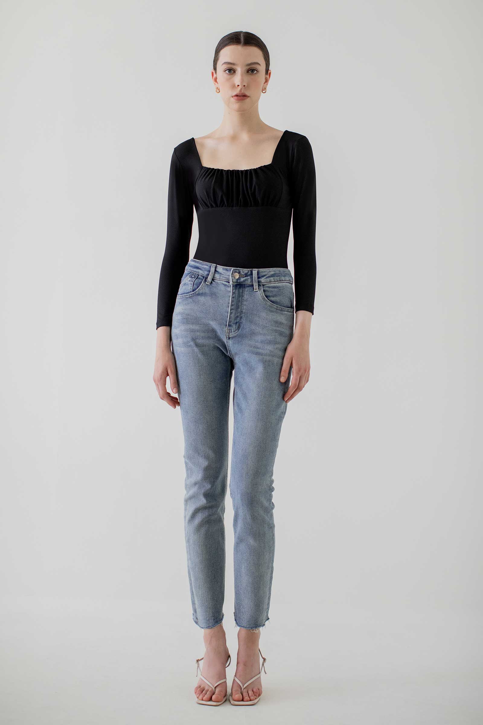 Deborah Bodysuit (Black)(Non-returnable) - Image 2