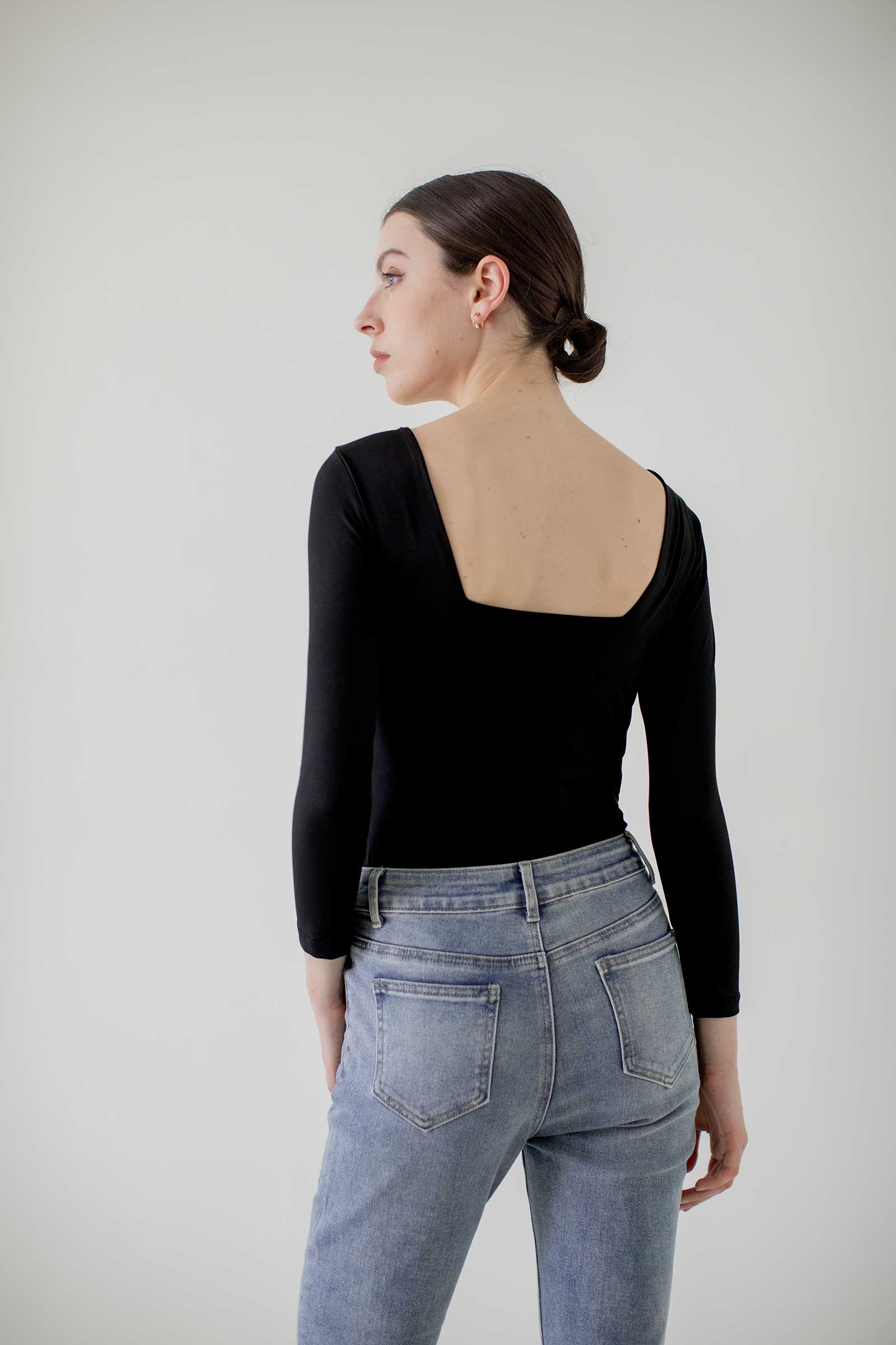 Deborah Bodysuit (Black)(Non-returnable) - Image 6