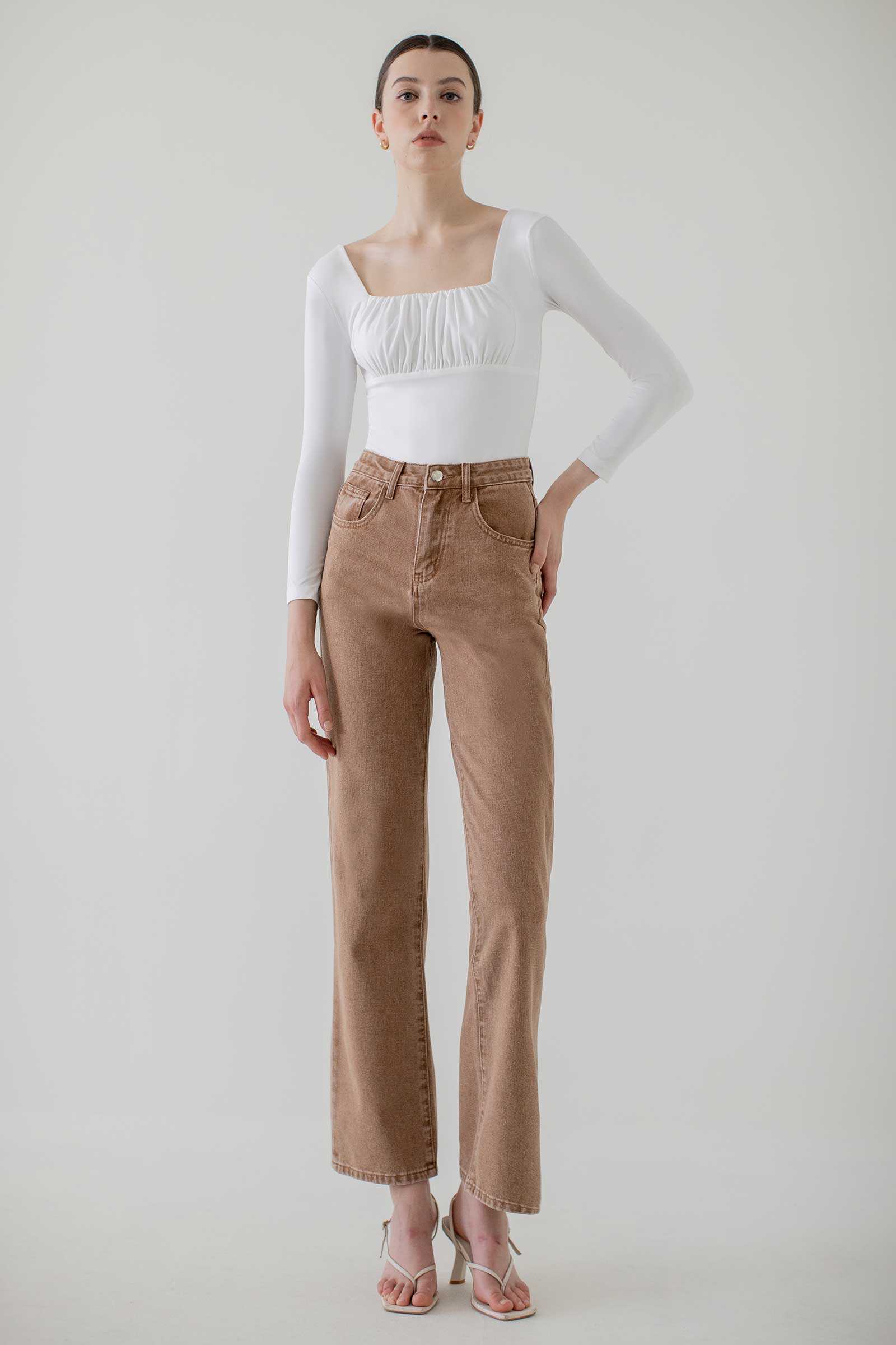 Deborah Bodysuit (White)(Non-returnable) - Image 3