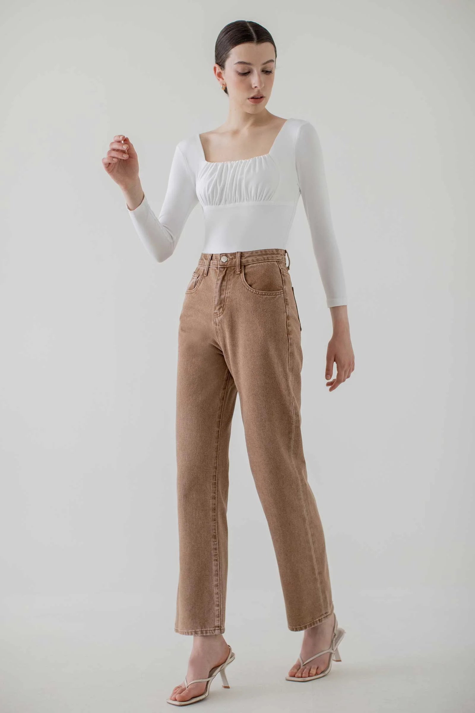 Deborah Bodysuit (White)(Non-returnable) - Image 4