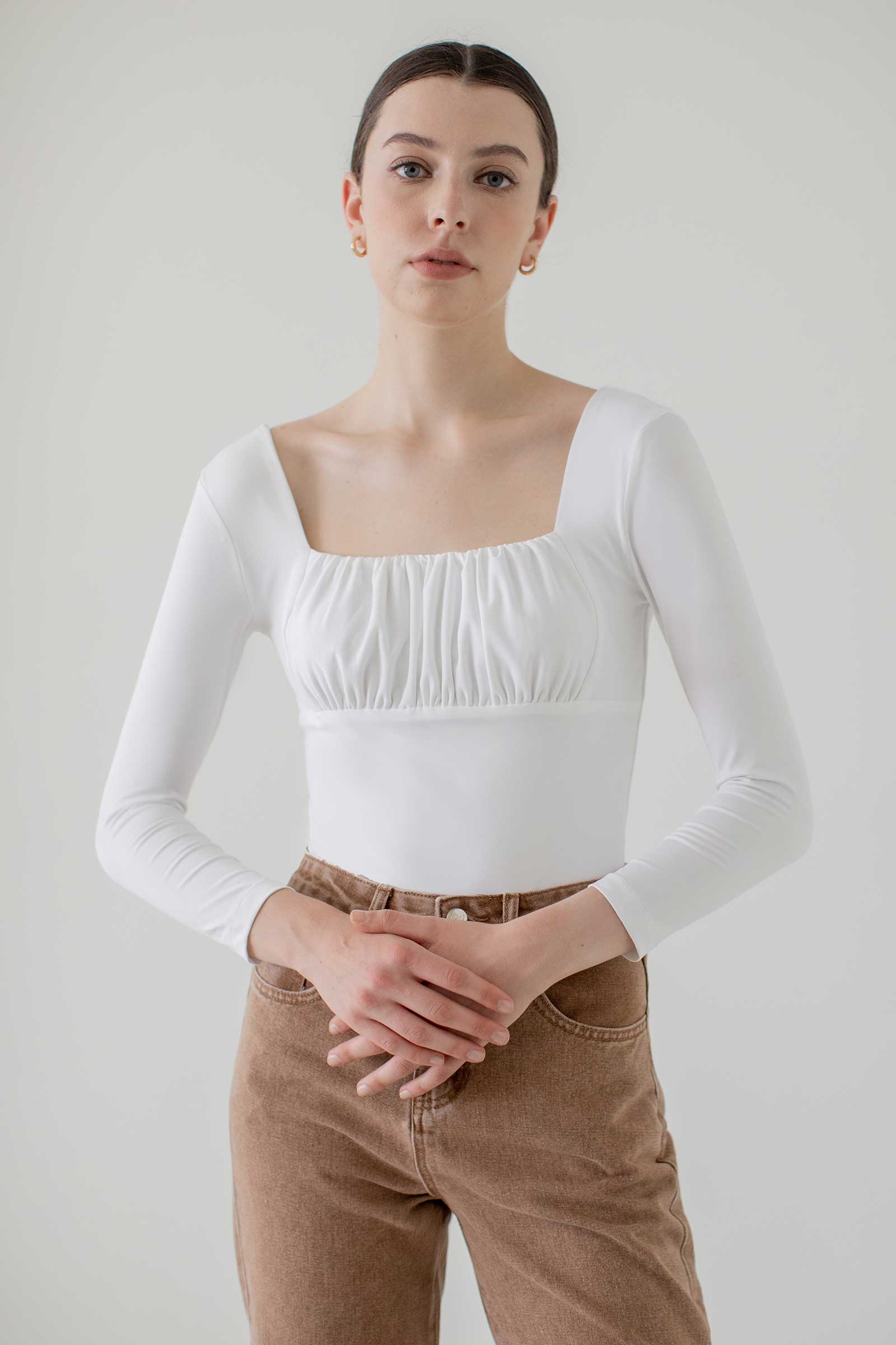 Deborah Bodysuit (White)(Non-returnable) - Image 6