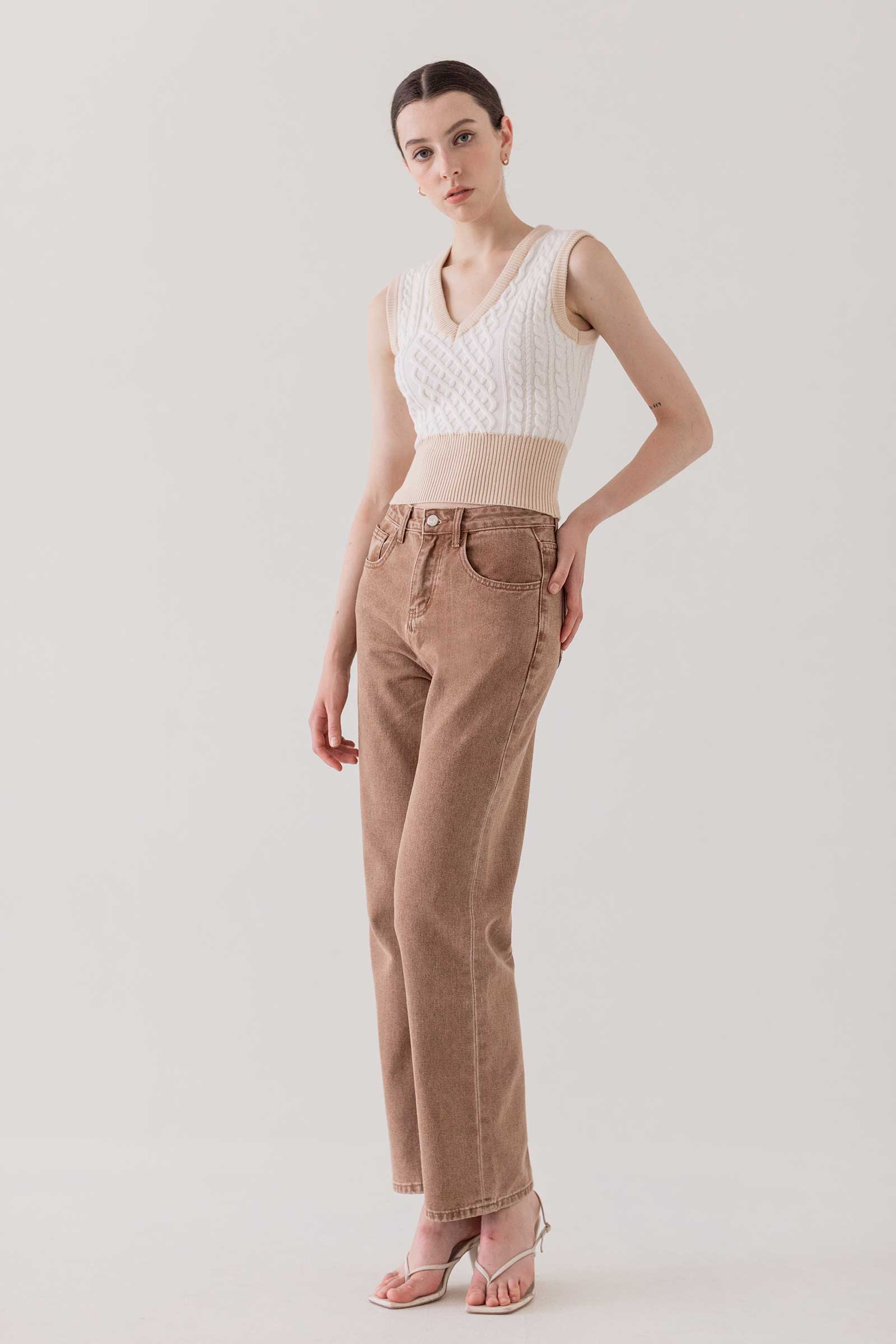 Dasreal Knit Top (White) - Image 7