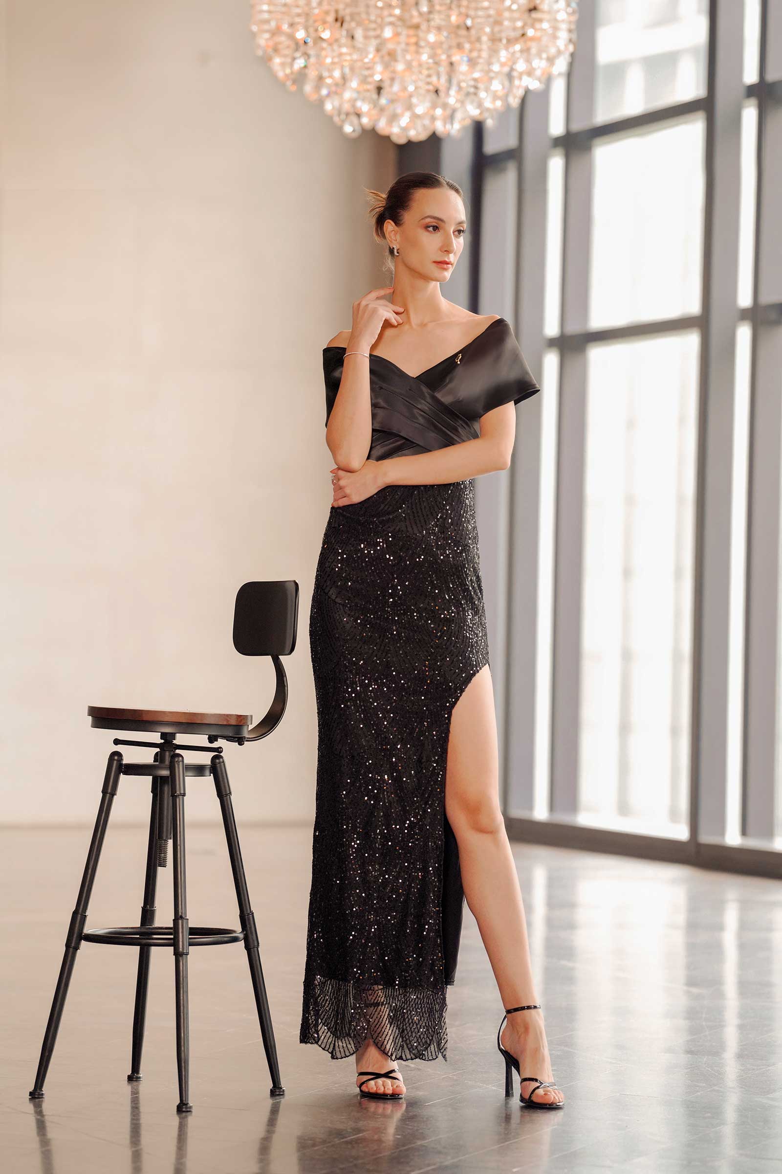 Dioze Gown (Black) - Image 3