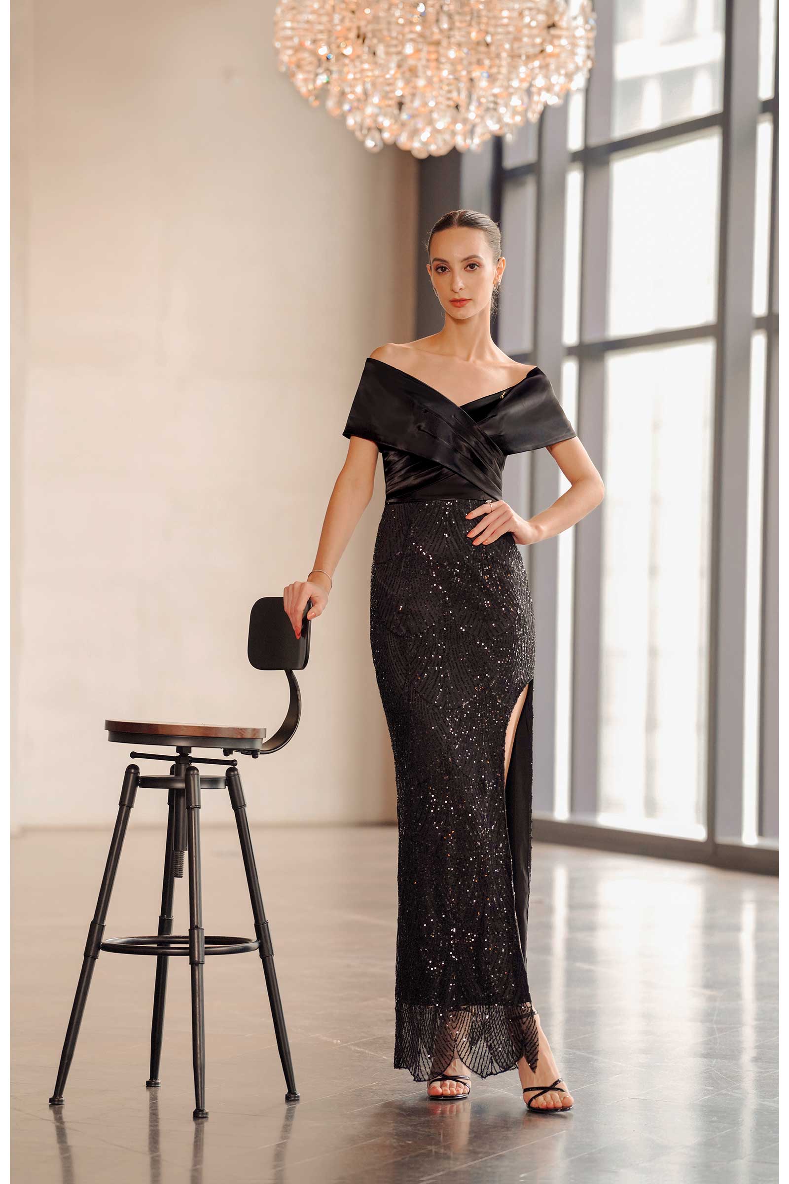 Dioze Gown (Black) - Image 5
