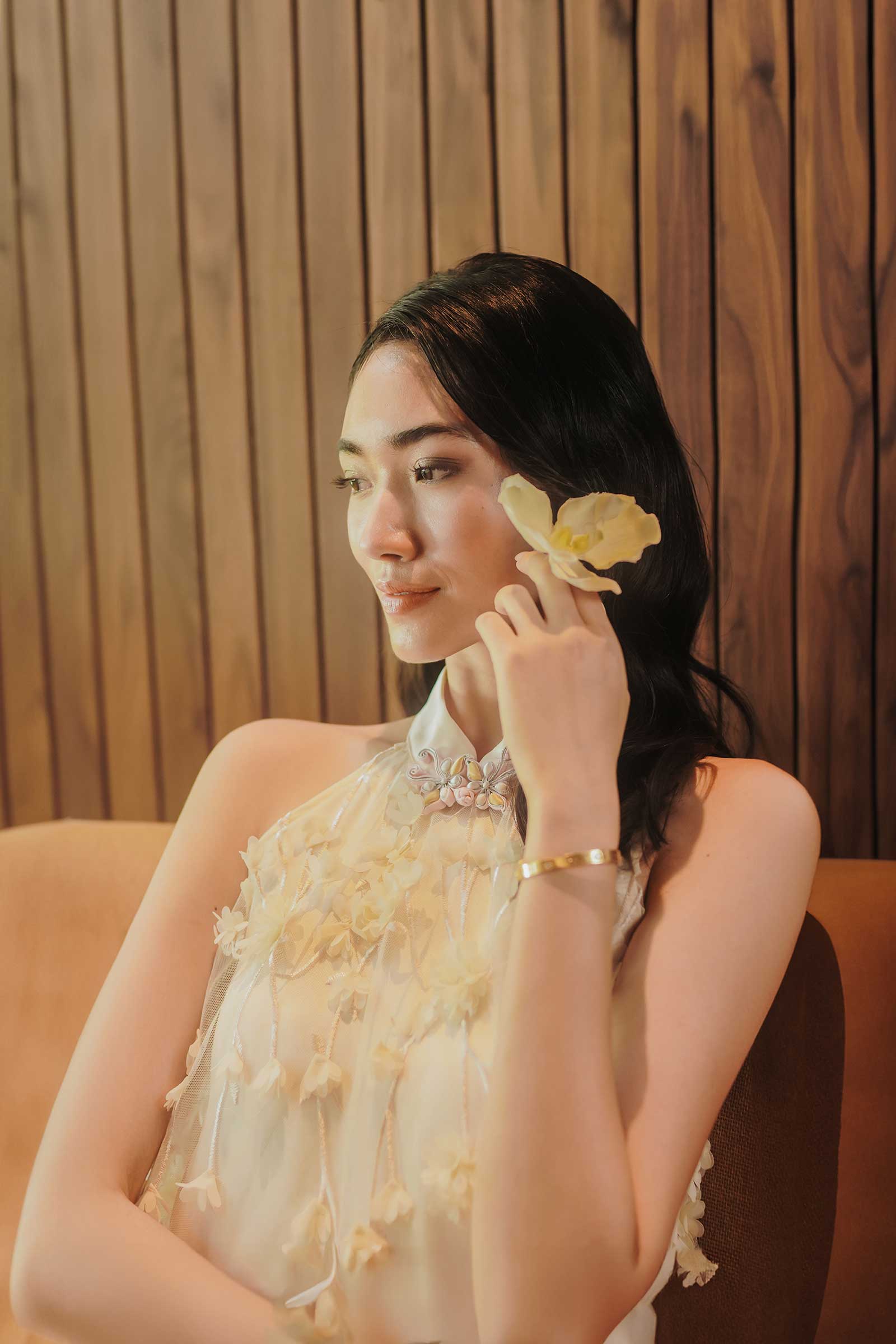 Dosell Qipao (Champagne) - Image 5