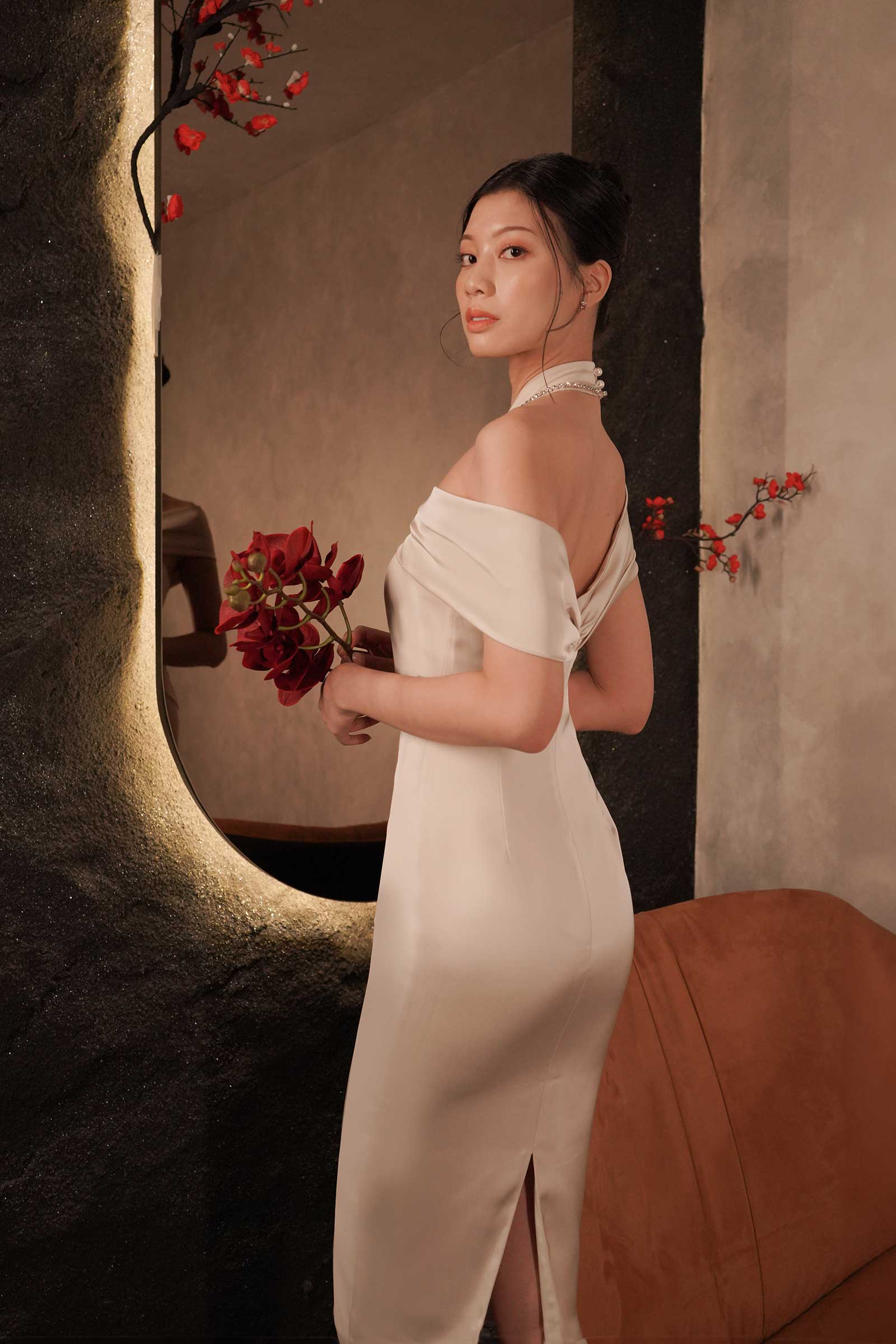 Draciz Qipao (Champagne) - Image 2