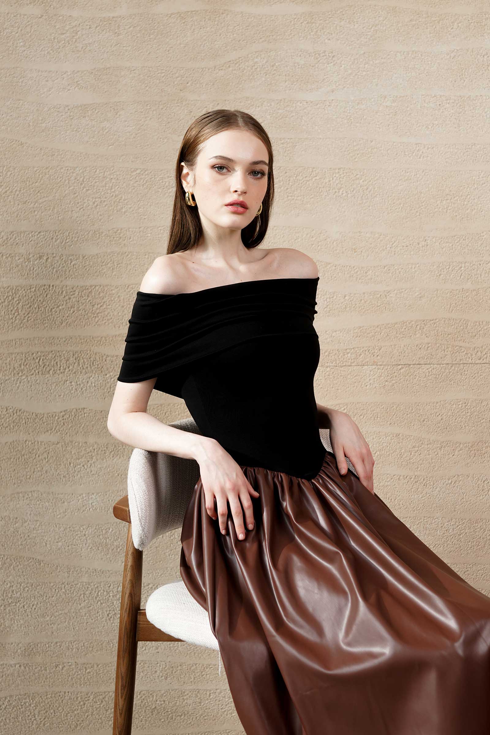 Daruz Dress (Black) - Image 5
