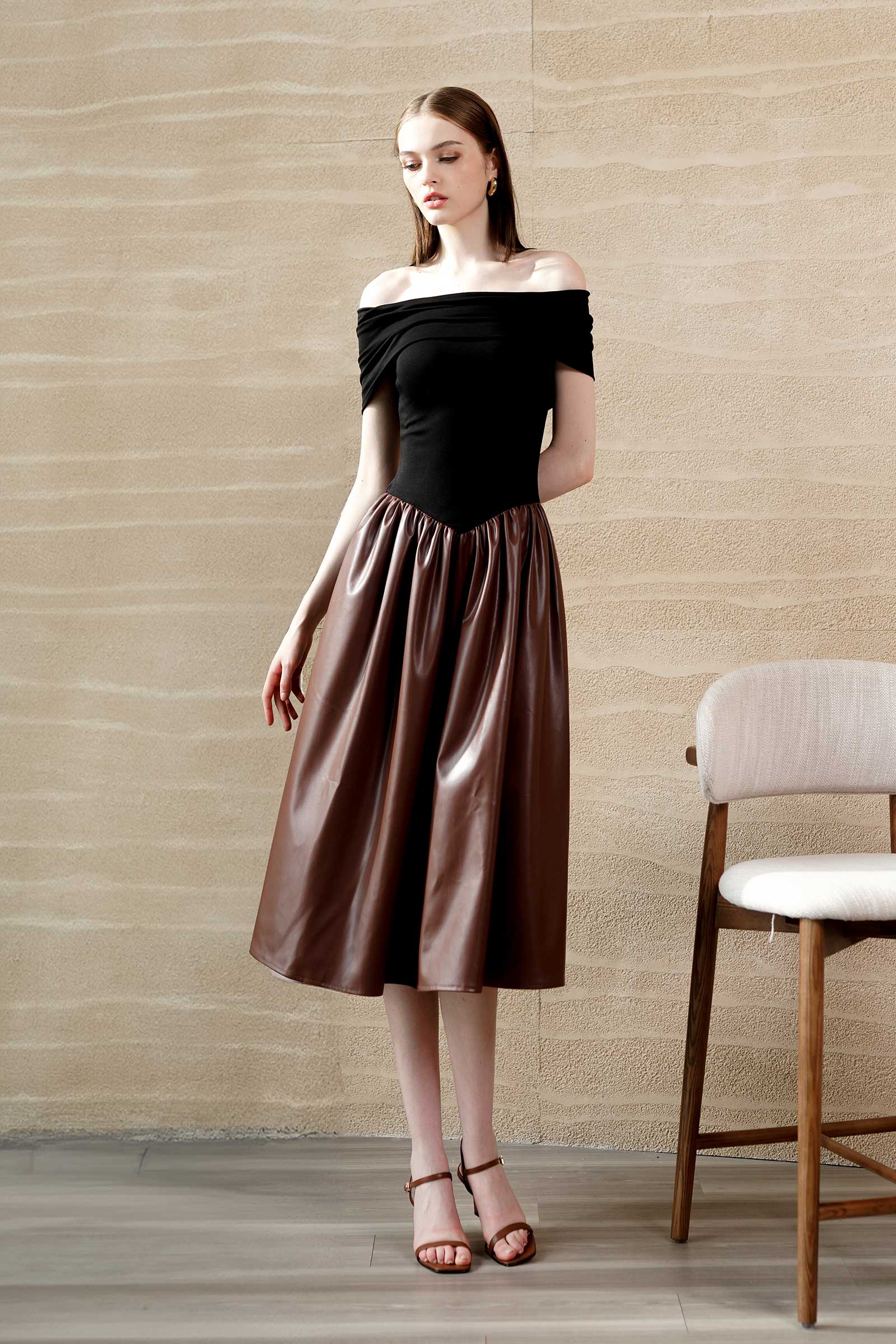 Daruz Dress (Black) - Image 6