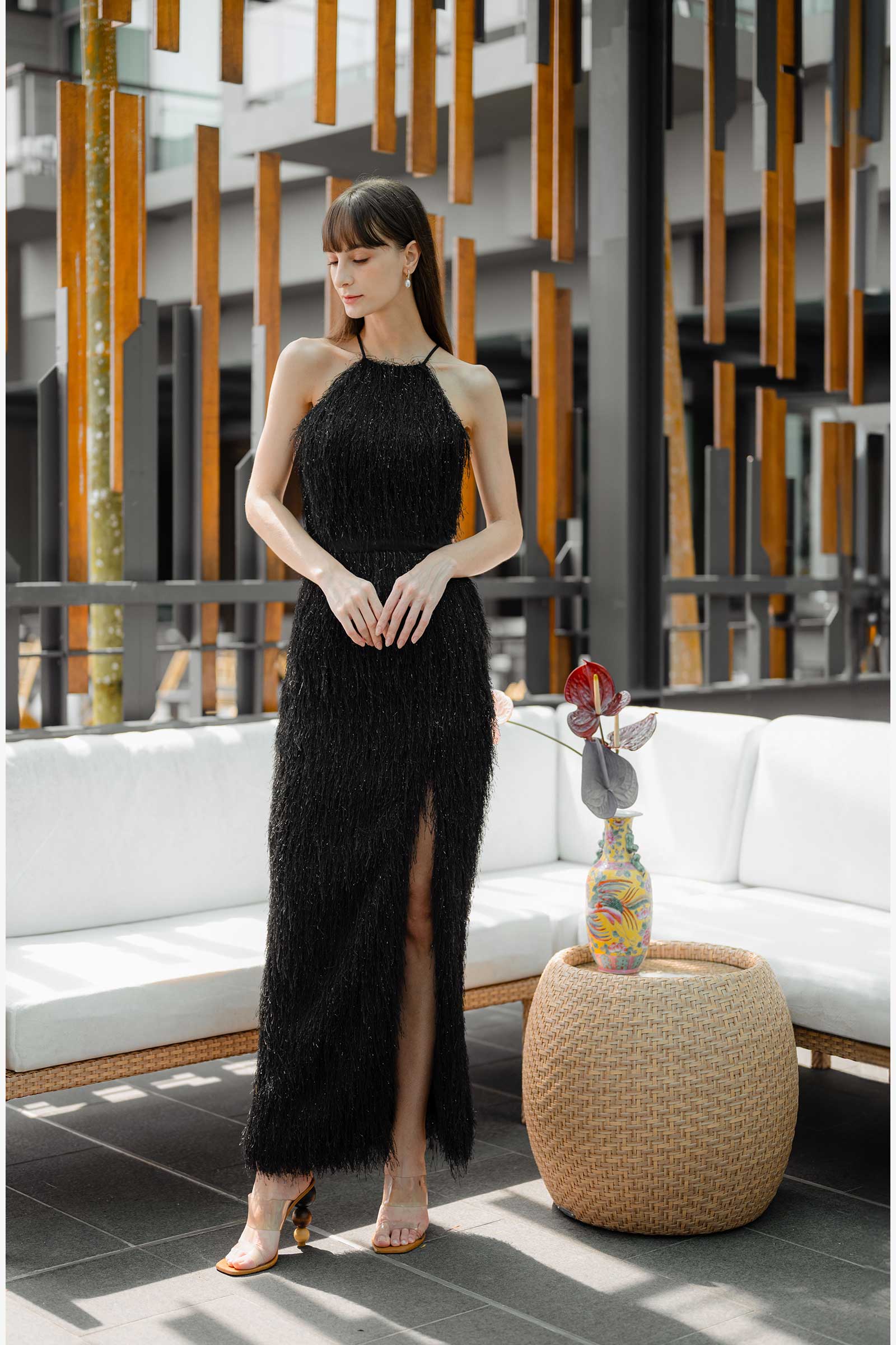 Dailey Gown (Black) - Image 7