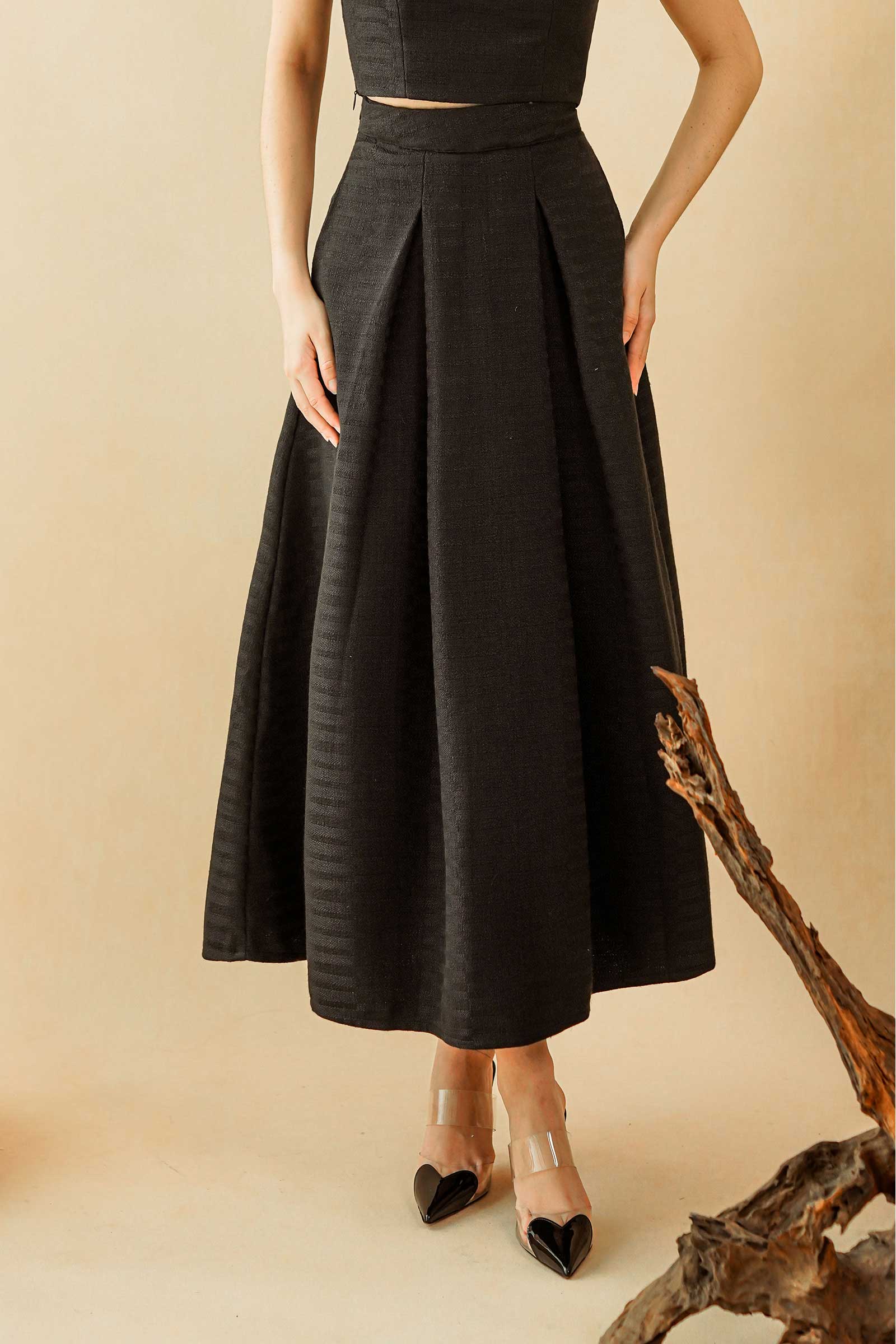 Darmen Skirt (Black) - Image 2