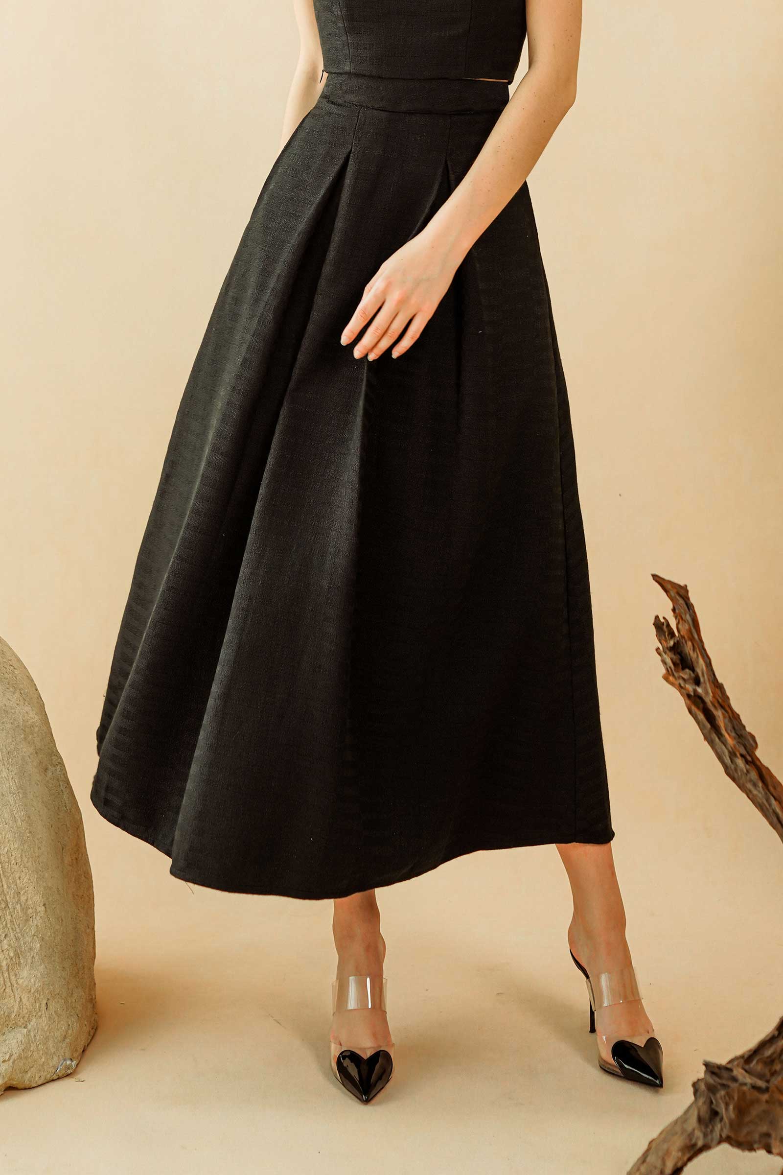 Darmen Skirt (Black) - Image 8