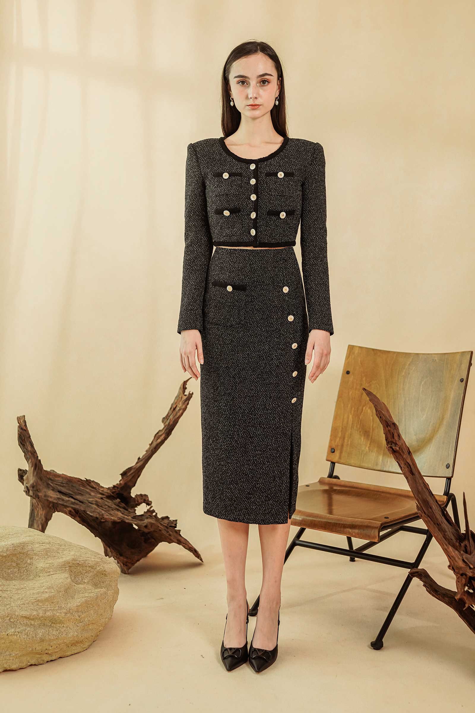 Doez Skirt (Black) - Image 7
