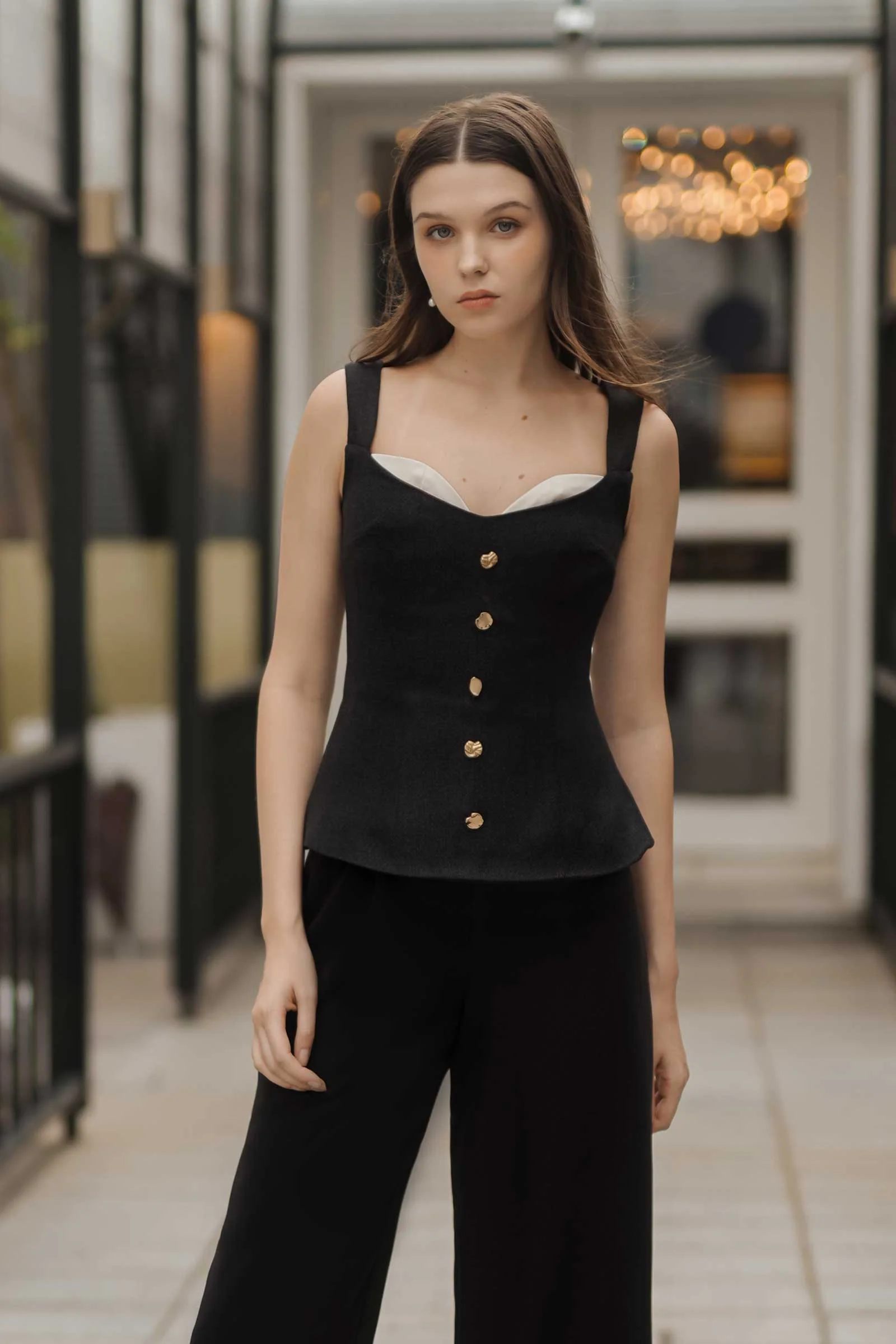 Denie Jumpsuit (Black) - Image 2