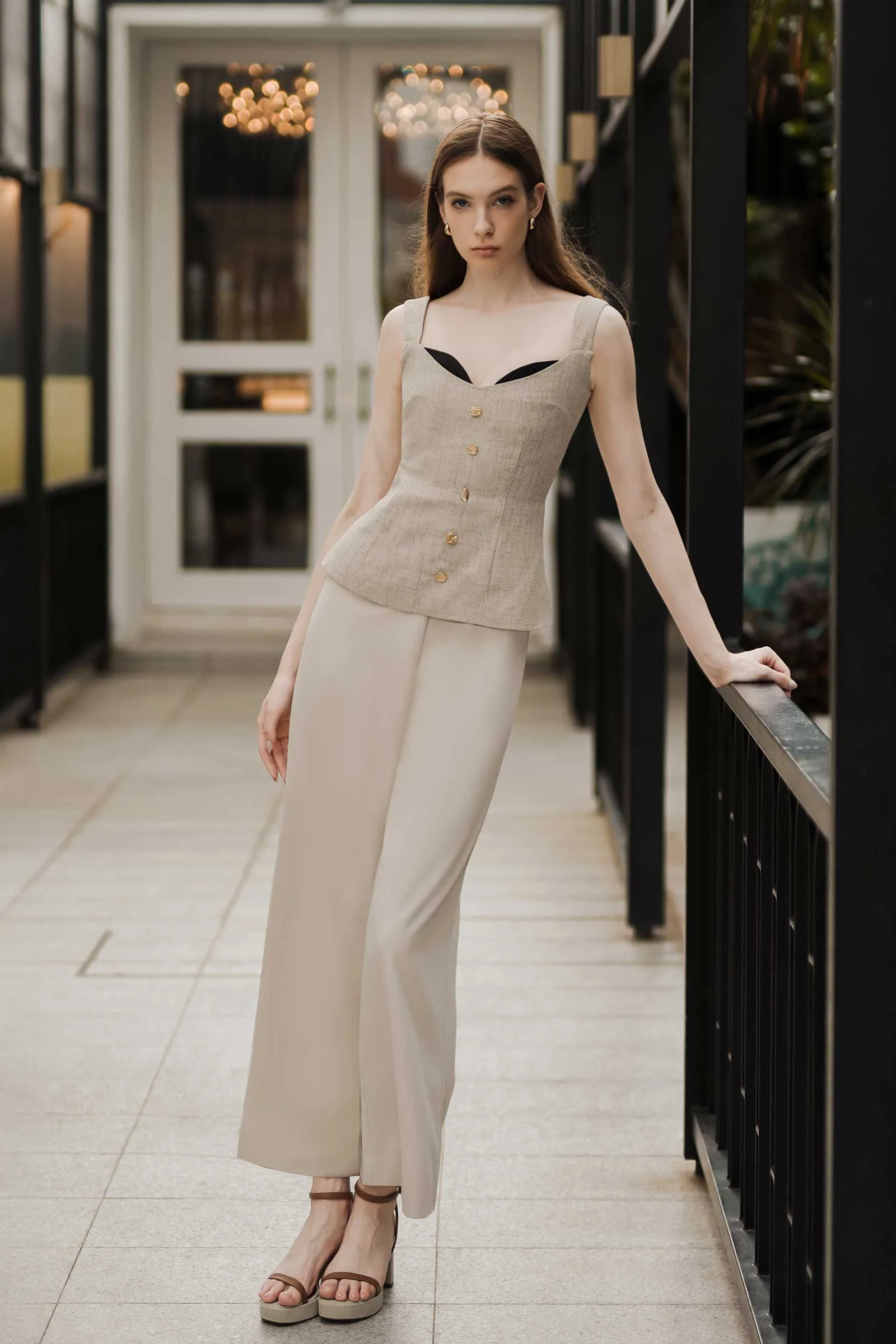 Denie Jumpsuit (Sand) - Image 2