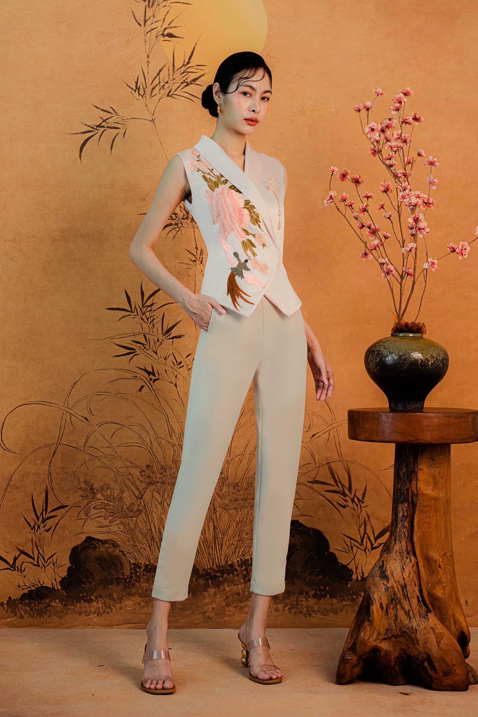 Xin Xue Jumpsuit (Pink) - Image 10
