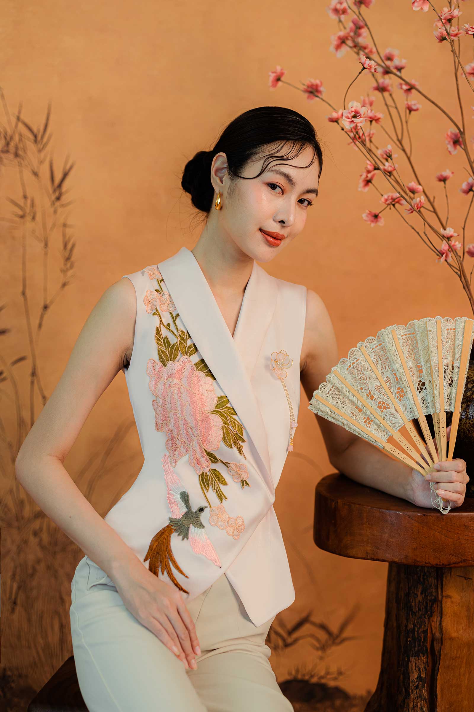 Xin Xue Jumpsuit (Pink) - Image 14