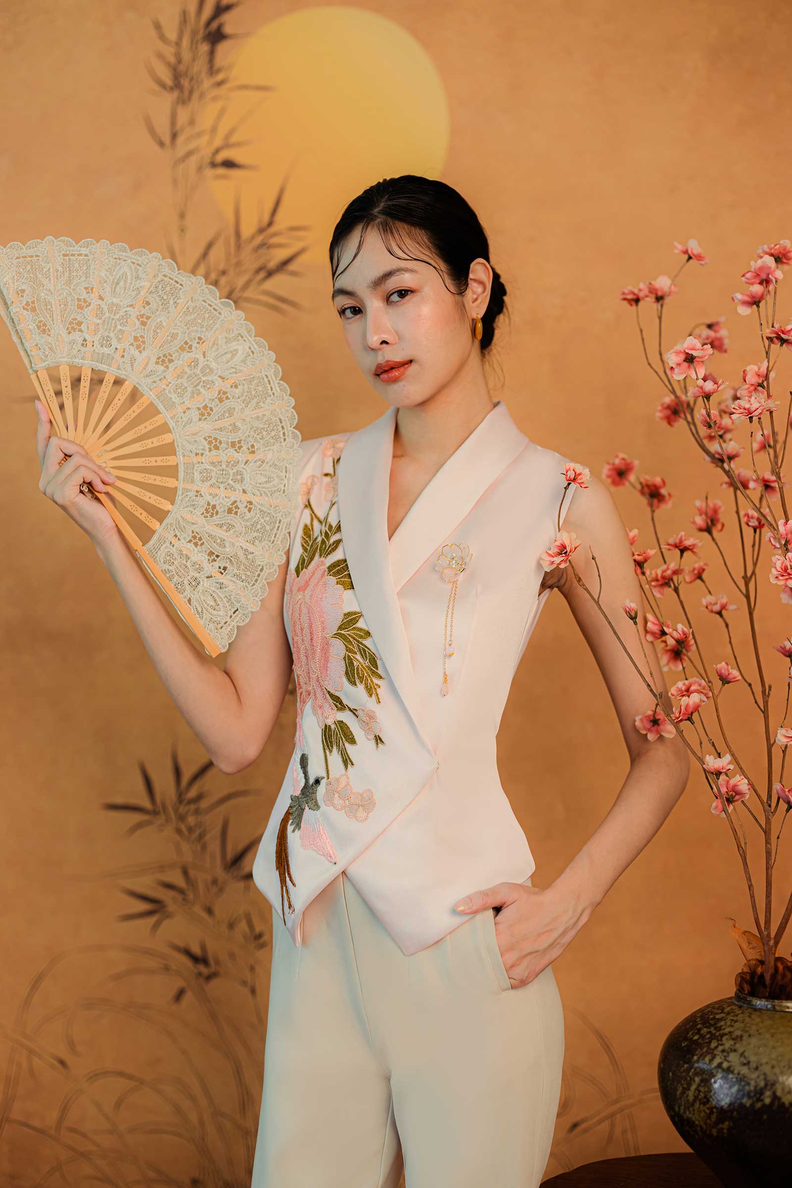 Xin Xue Jumpsuit (Pink) - Image 2