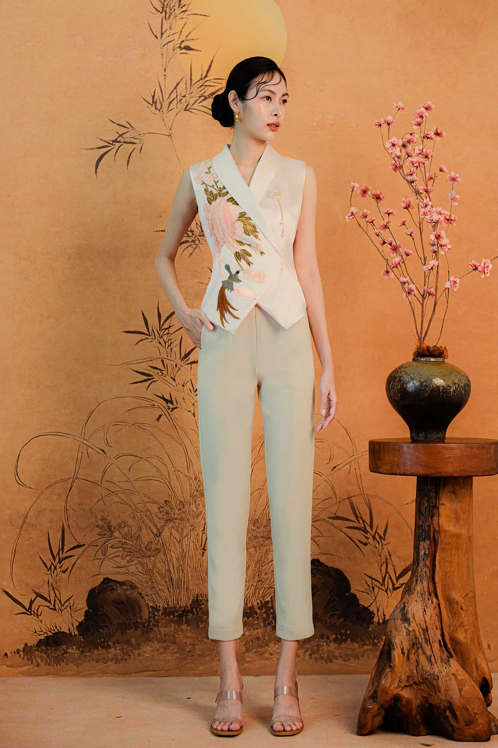 Xin Xue Jumpsuit (Pink) - Image 3