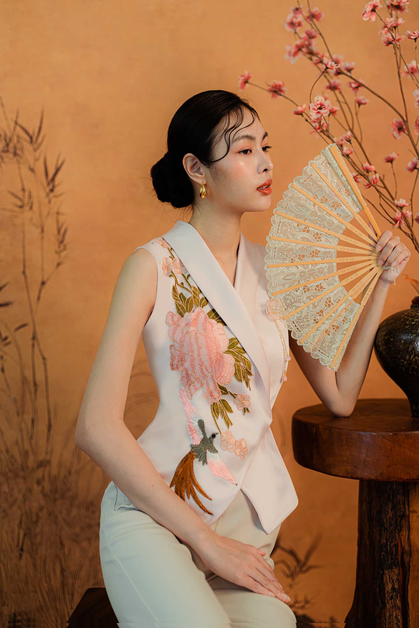 Xin Xue Jumpsuit (Pink) - Image 8