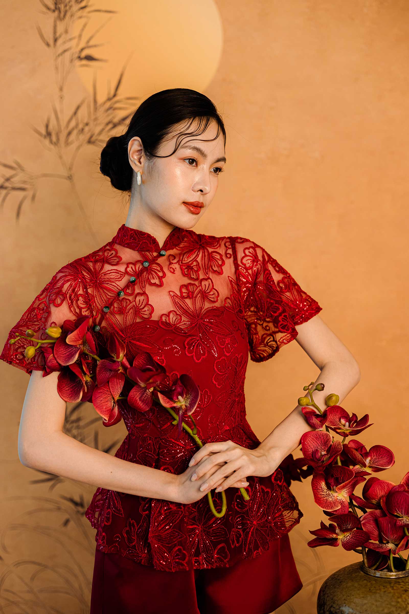 Chun Romper (Red) - Image 2