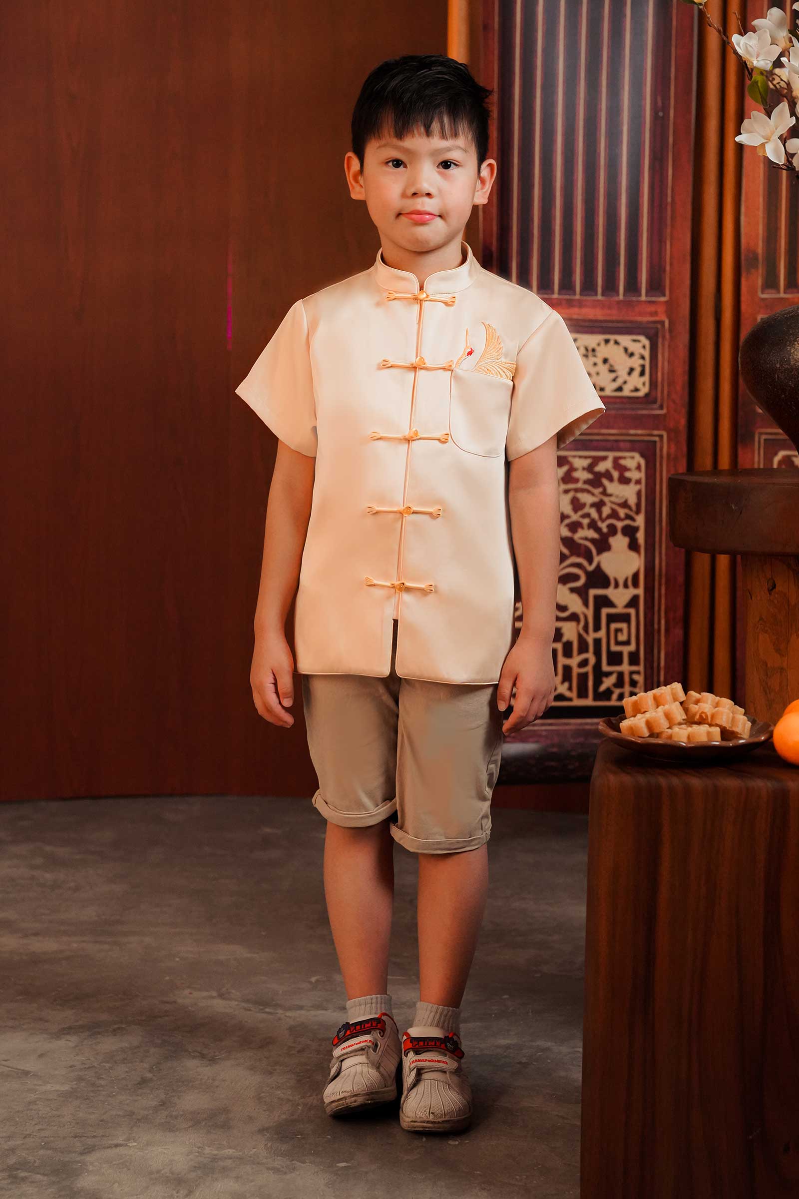 Yize Kids Shirt (Gold) - Image 2