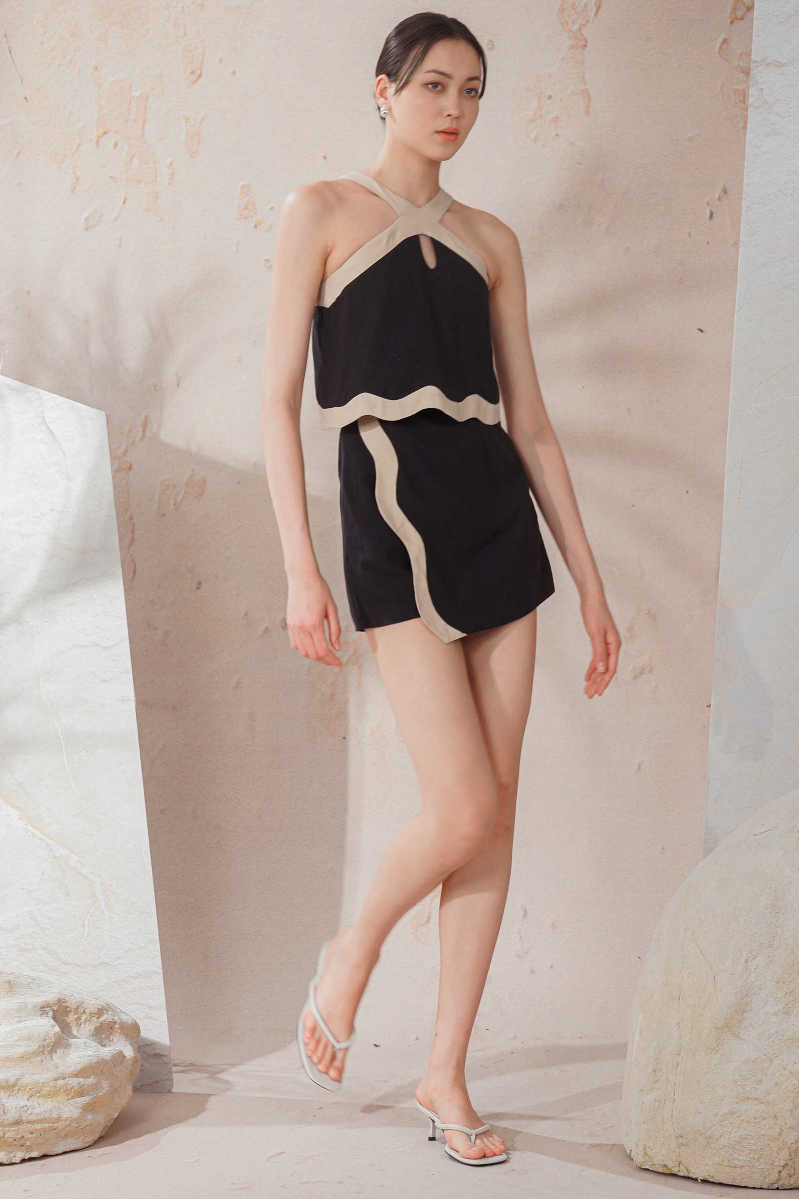 Dena Romper (Black) - Image 2
