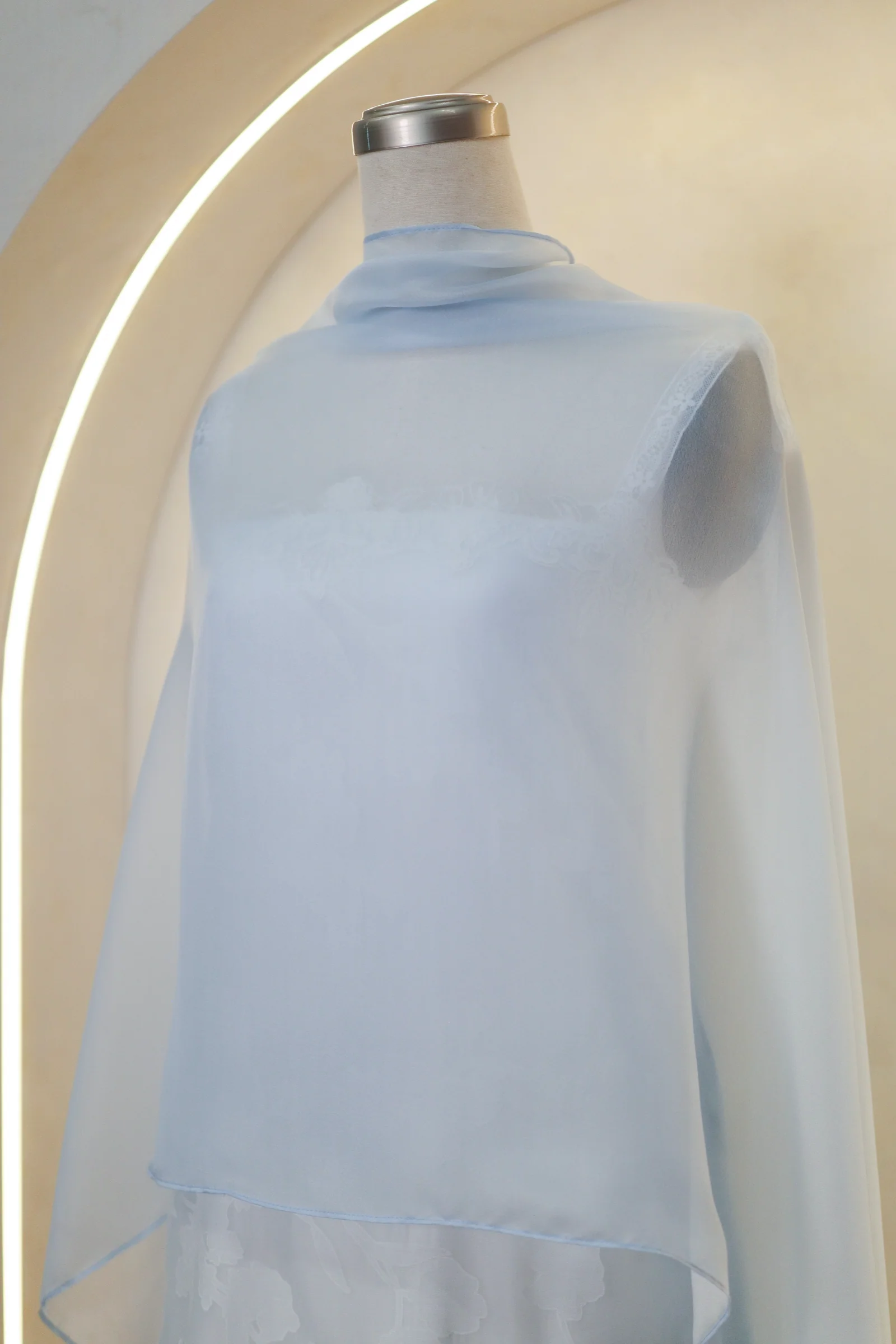 Casa Multiway Cape (Dusty Blue) - Image 4