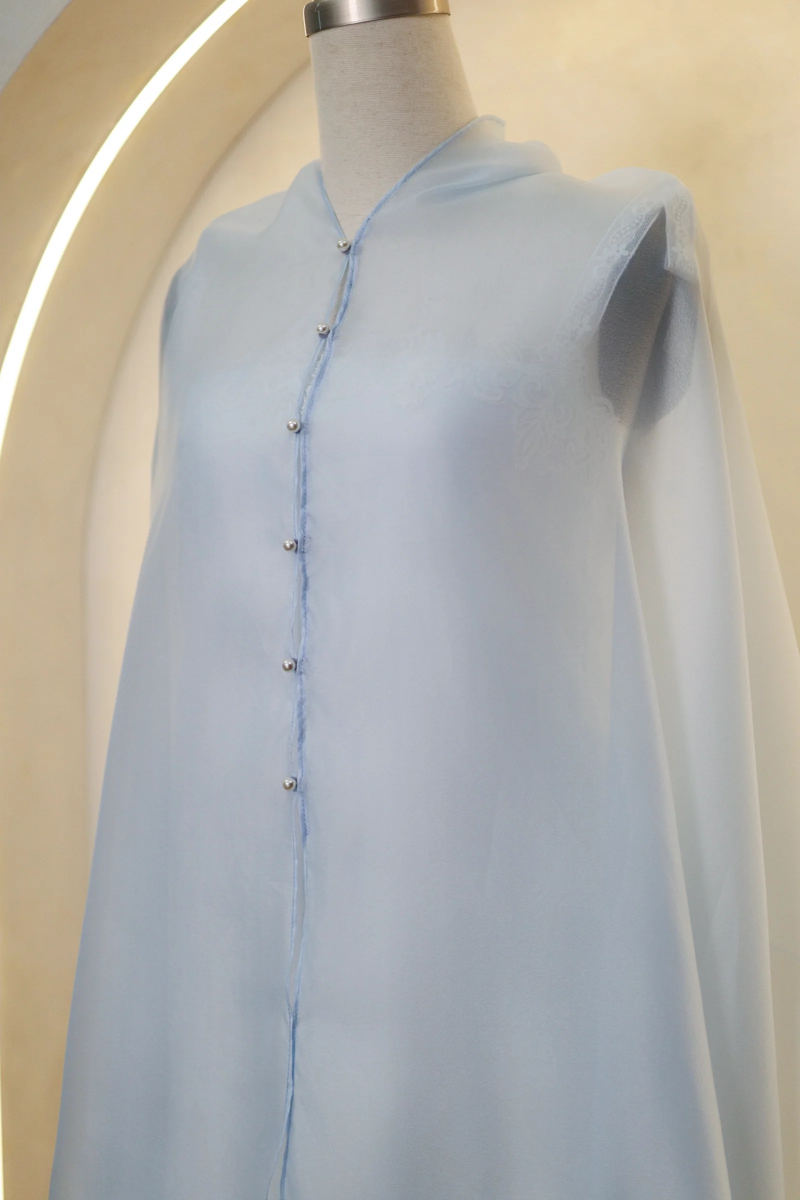 Casa Multiway Cape (Dusty Blue) - Image 7