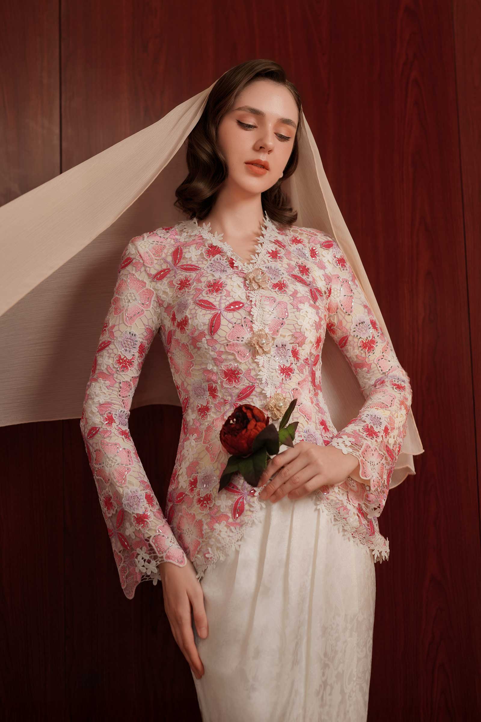 Rose Kebaya Top - Image 30