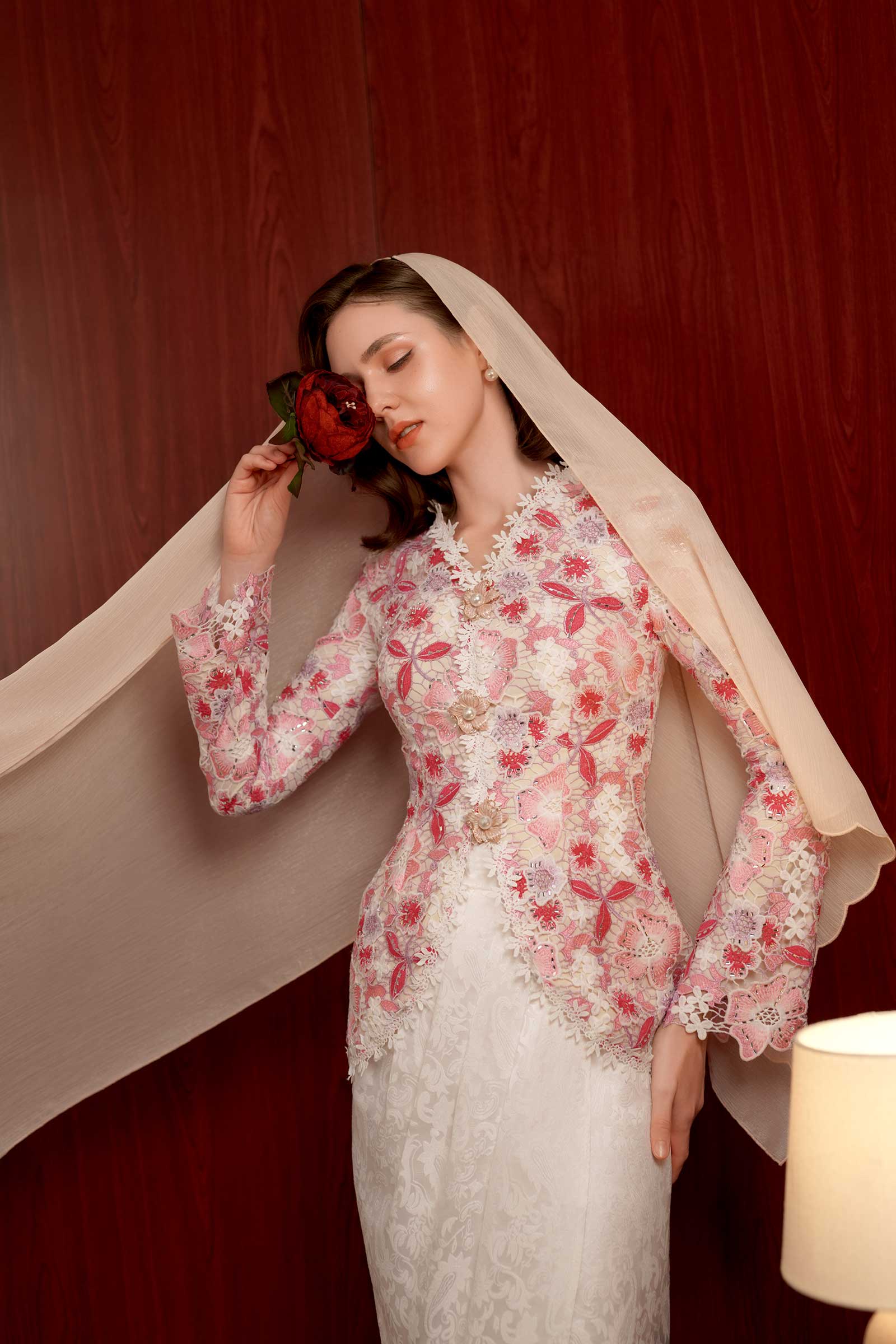 Rose Kebaya Top - Image 32