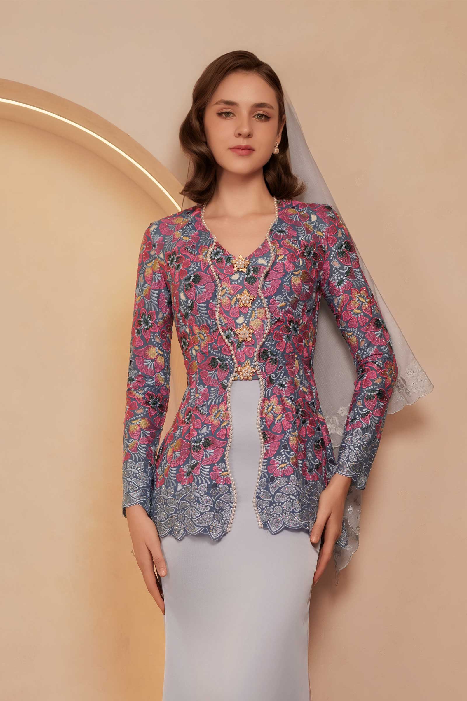Velvet Kebaya Top - Image 5