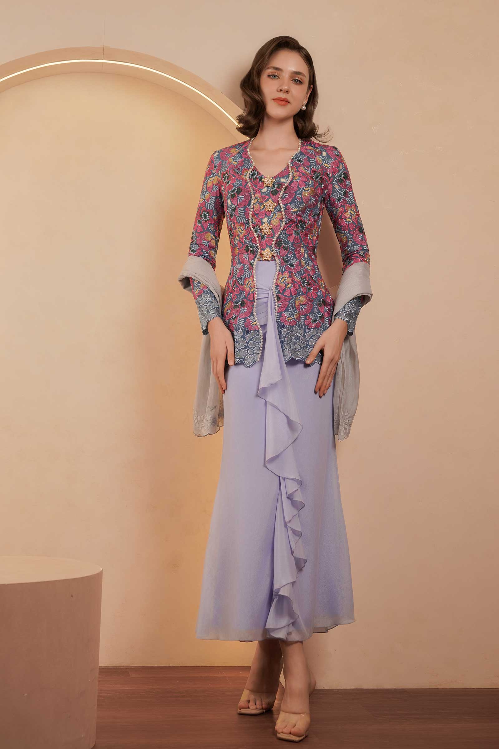 Velvet Kebaya Top - Image 9