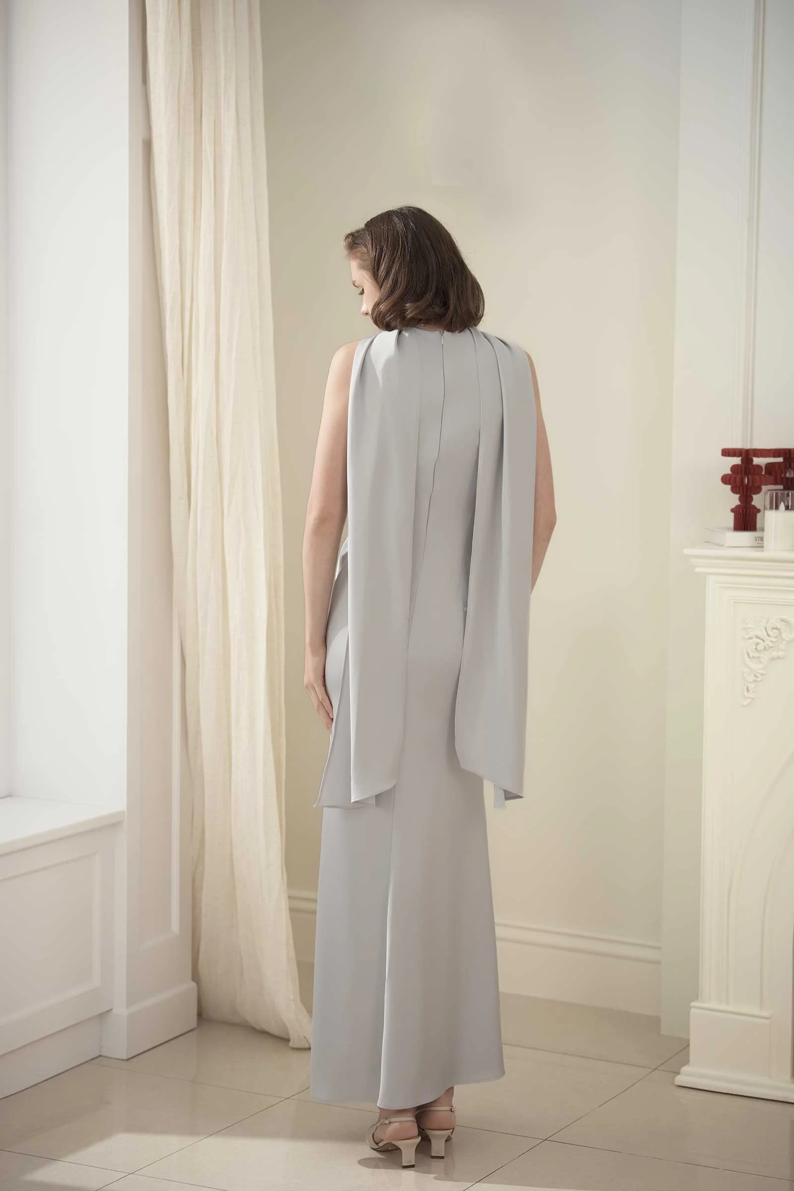 Vivienne Convertible Dress (Grey) - Image 19