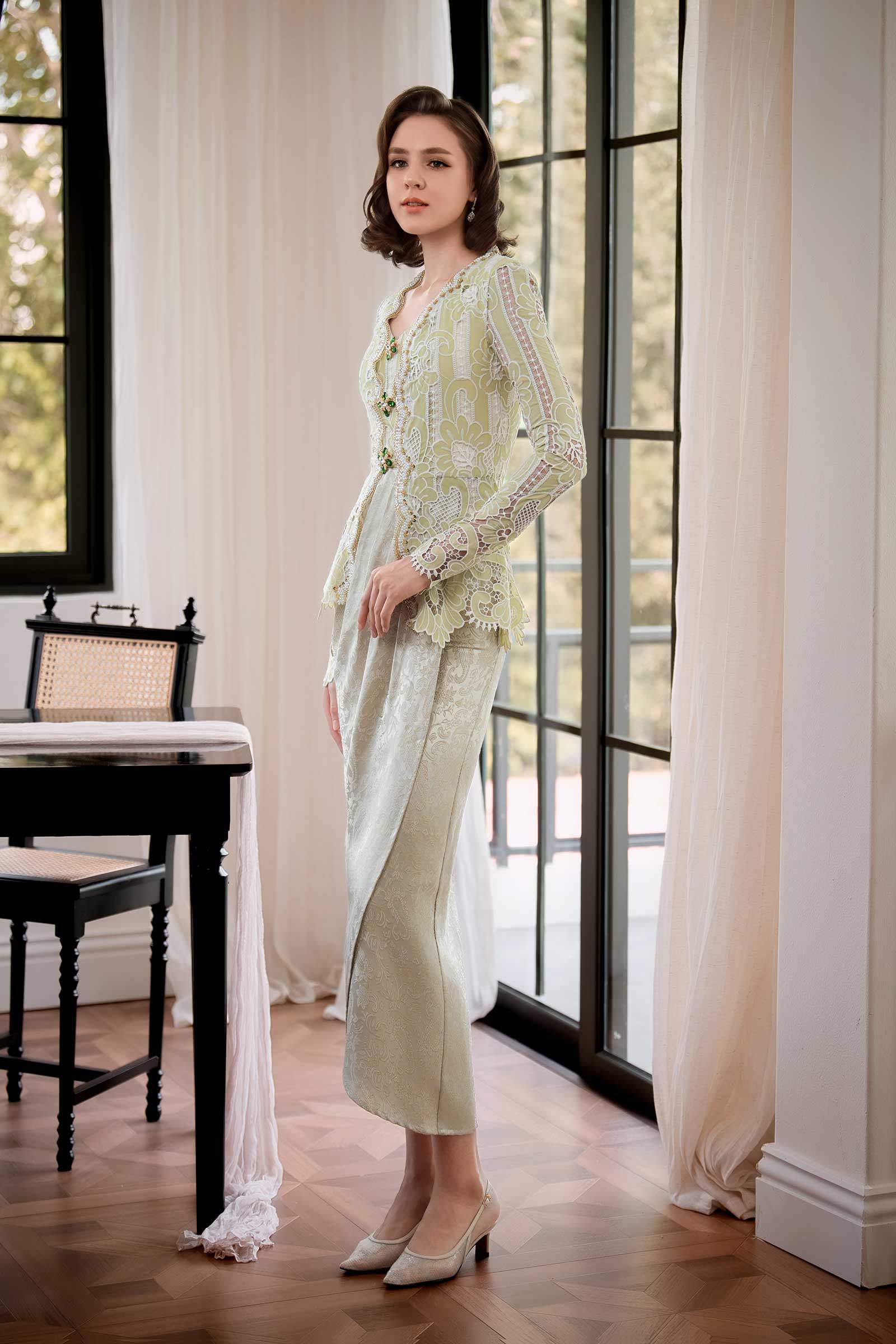 Seroja Skirt (Sage) - Image 18