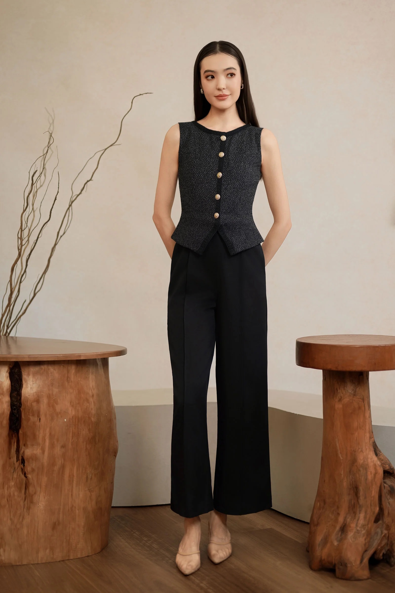 Daniexia Jumpsuit (Black)