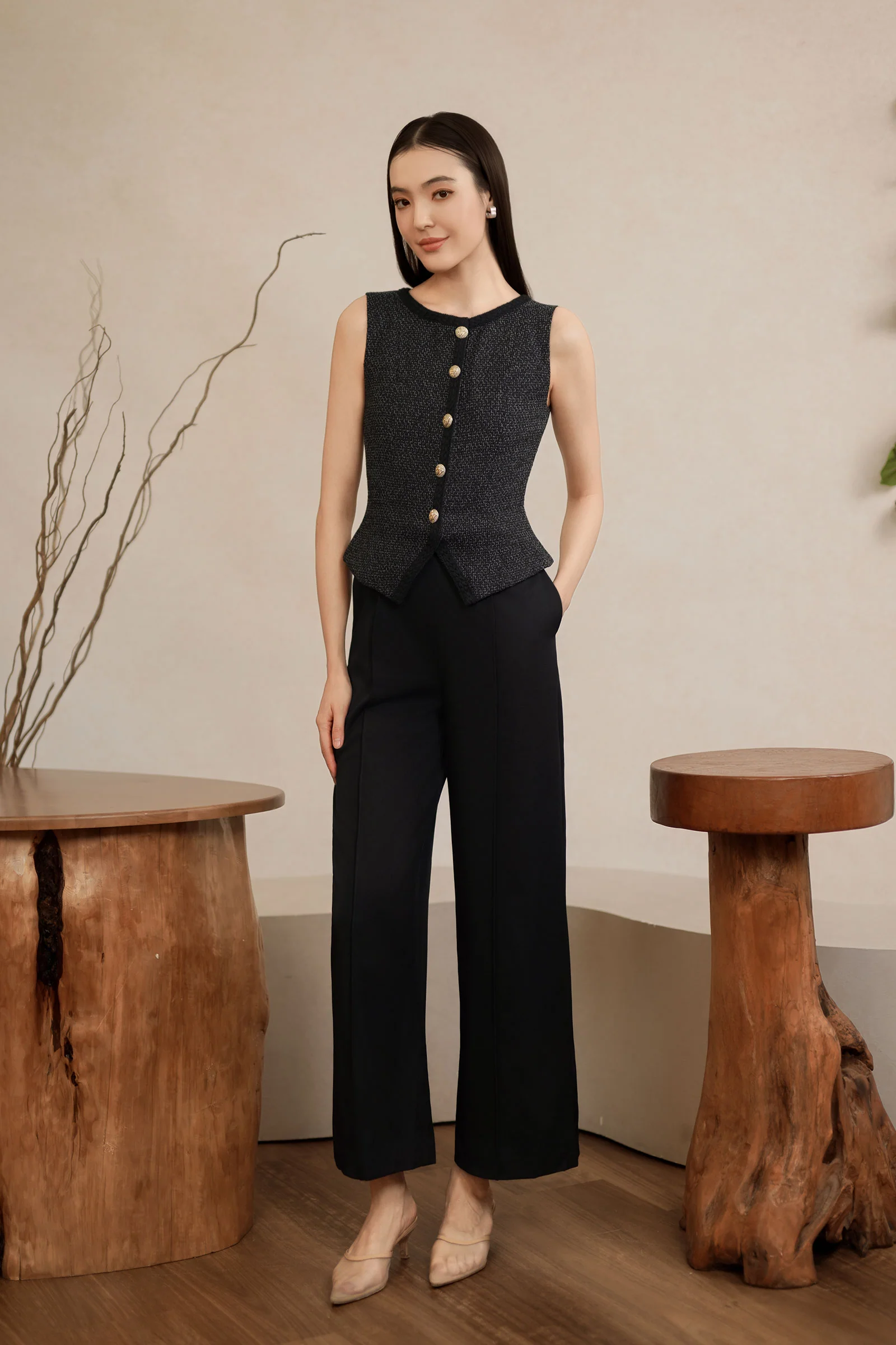 Daniexia Jumpsuit (Black) - Image 10