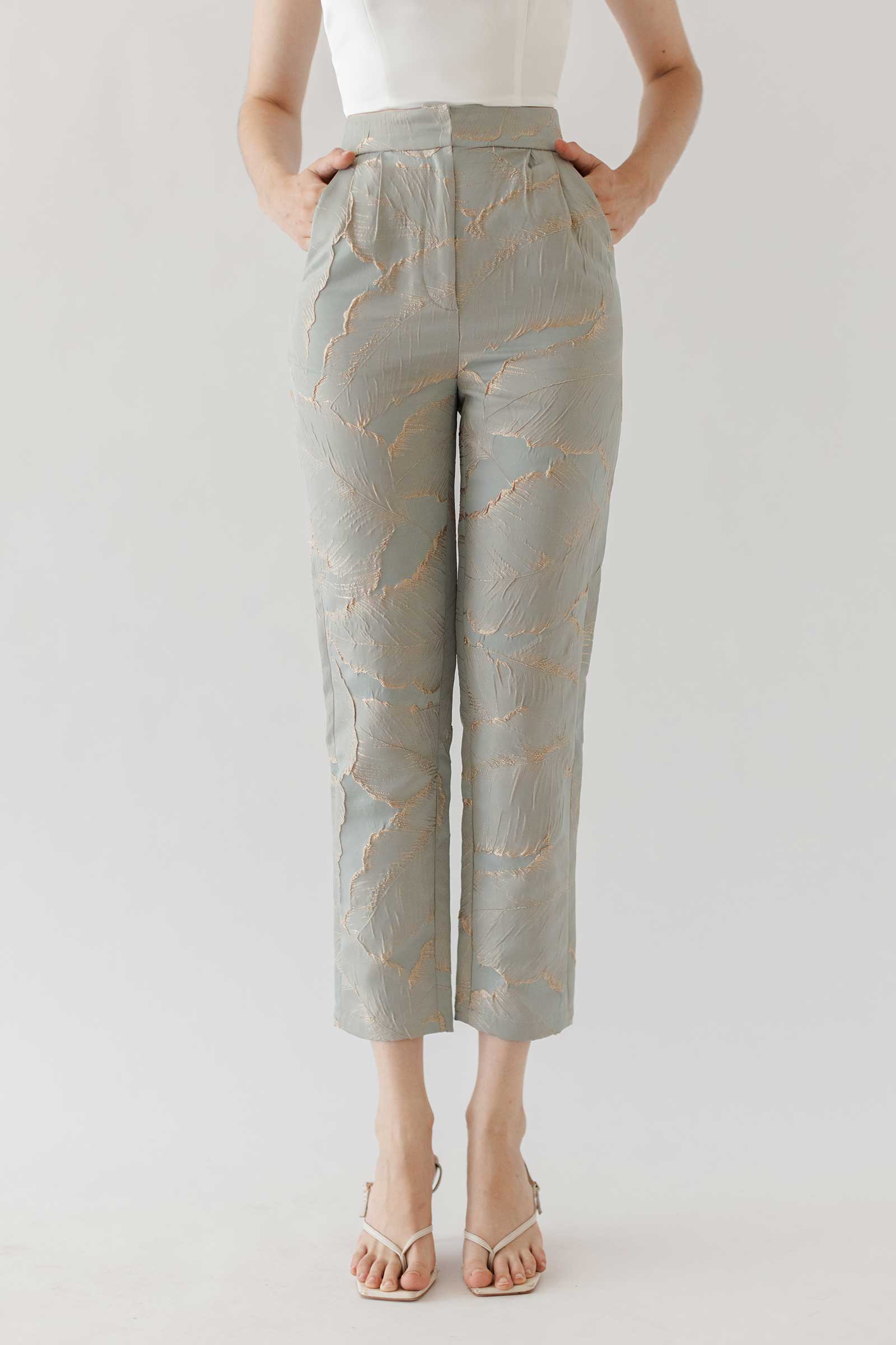 Eyka Jacquard Pants - Image 2