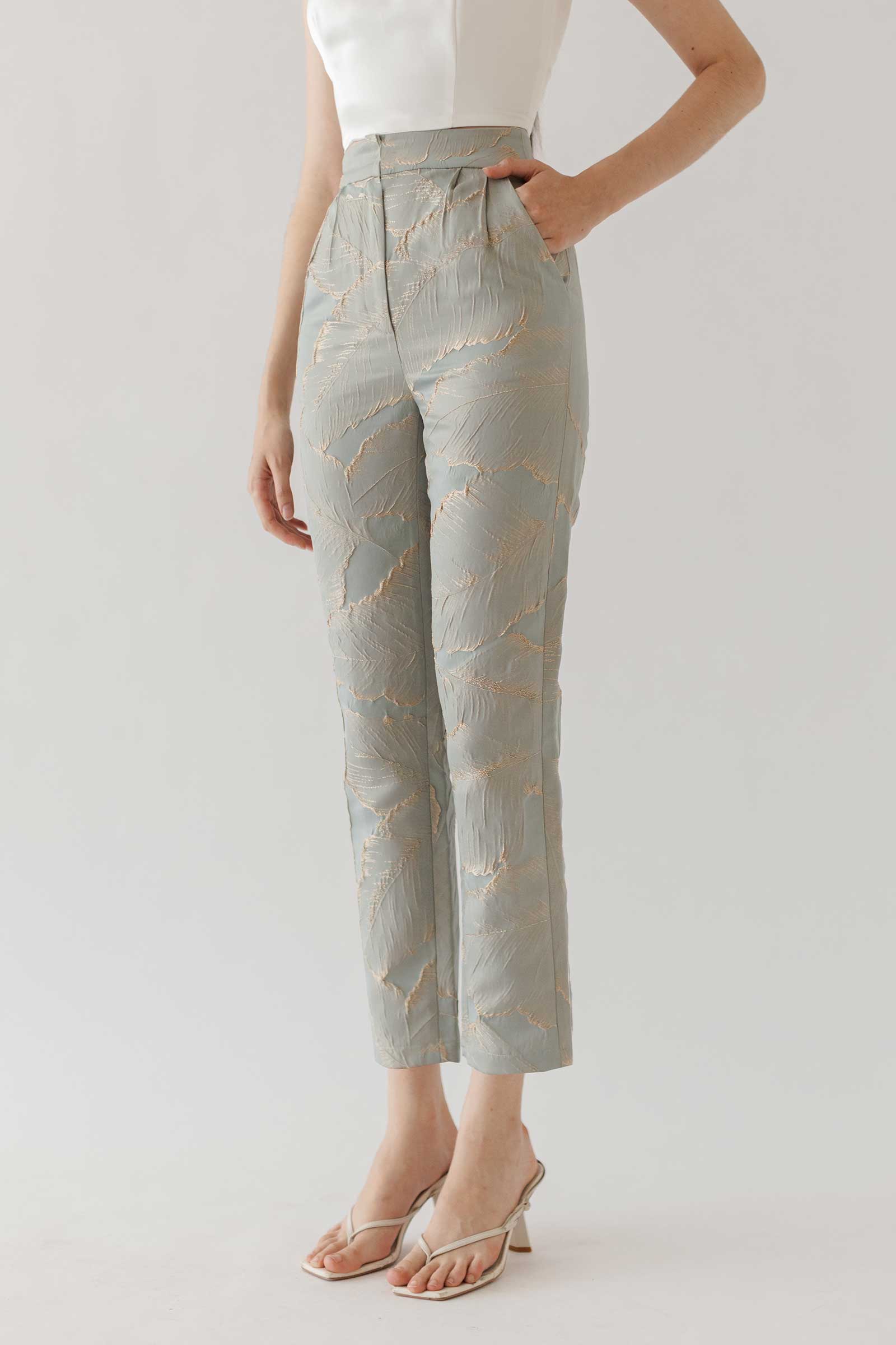 Eyka Jacquard Pants - Image 3