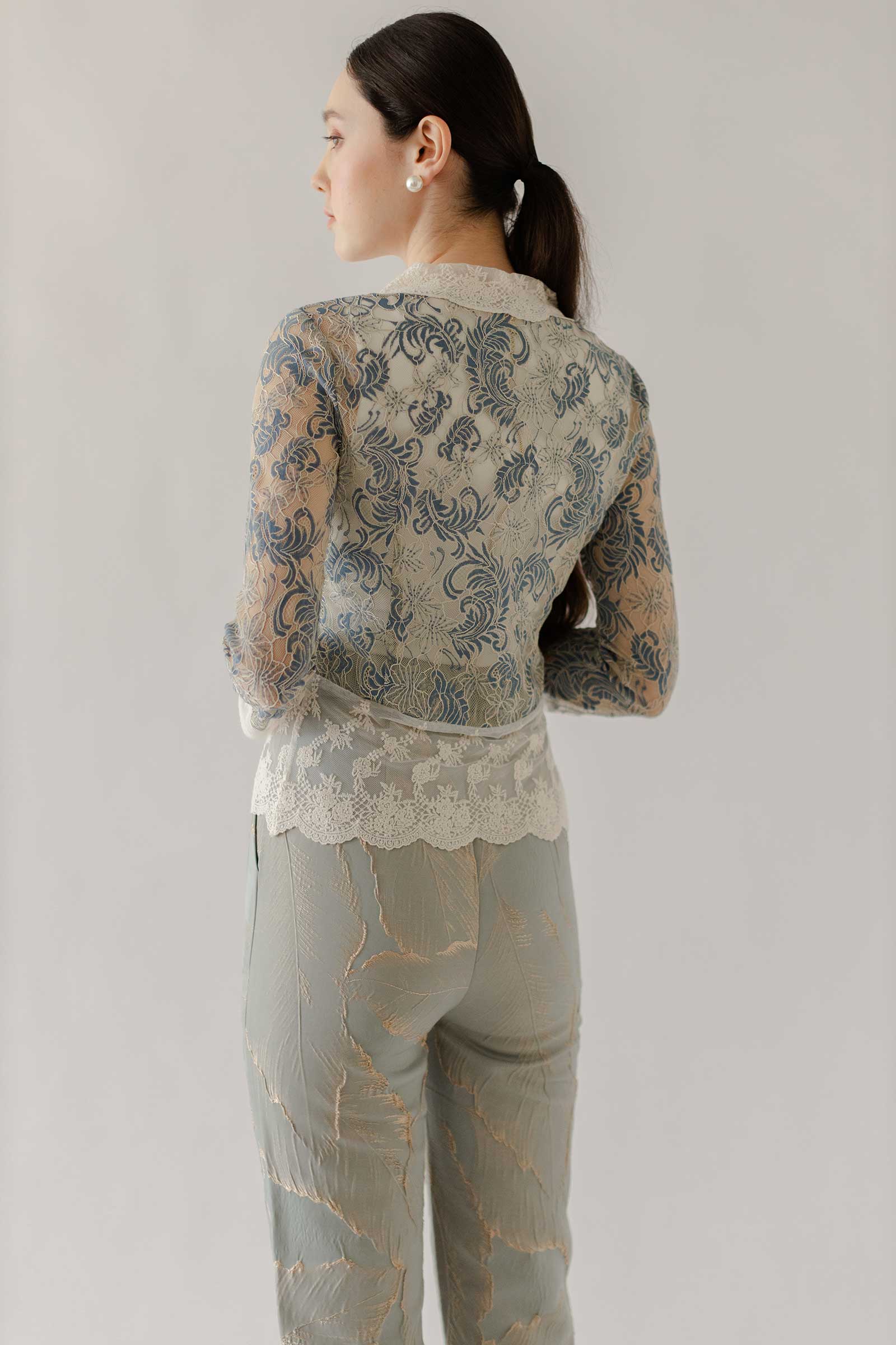 Eyka Jacquard Pants - Image 4