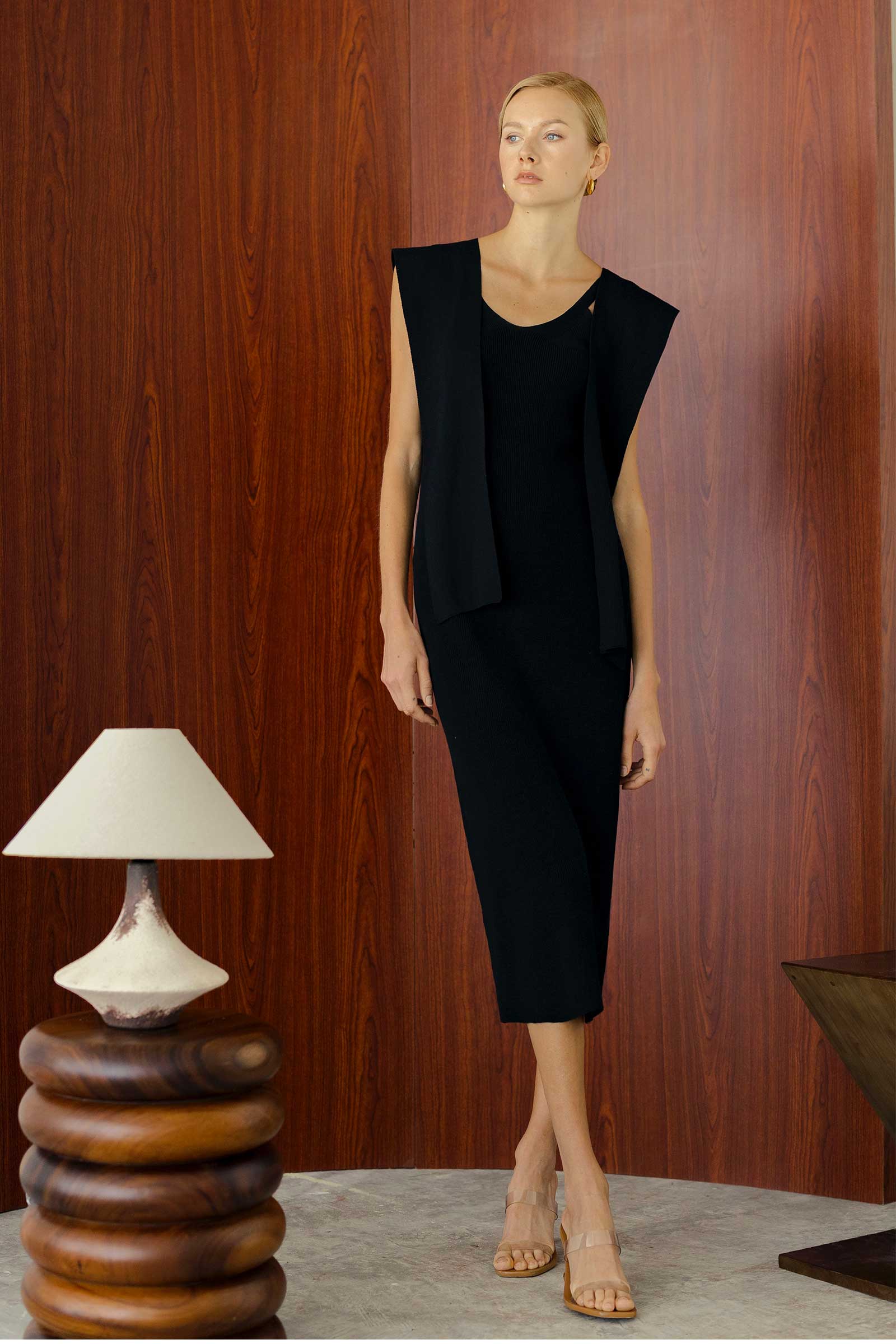 Dail Knit Set (Black) - Image 3
